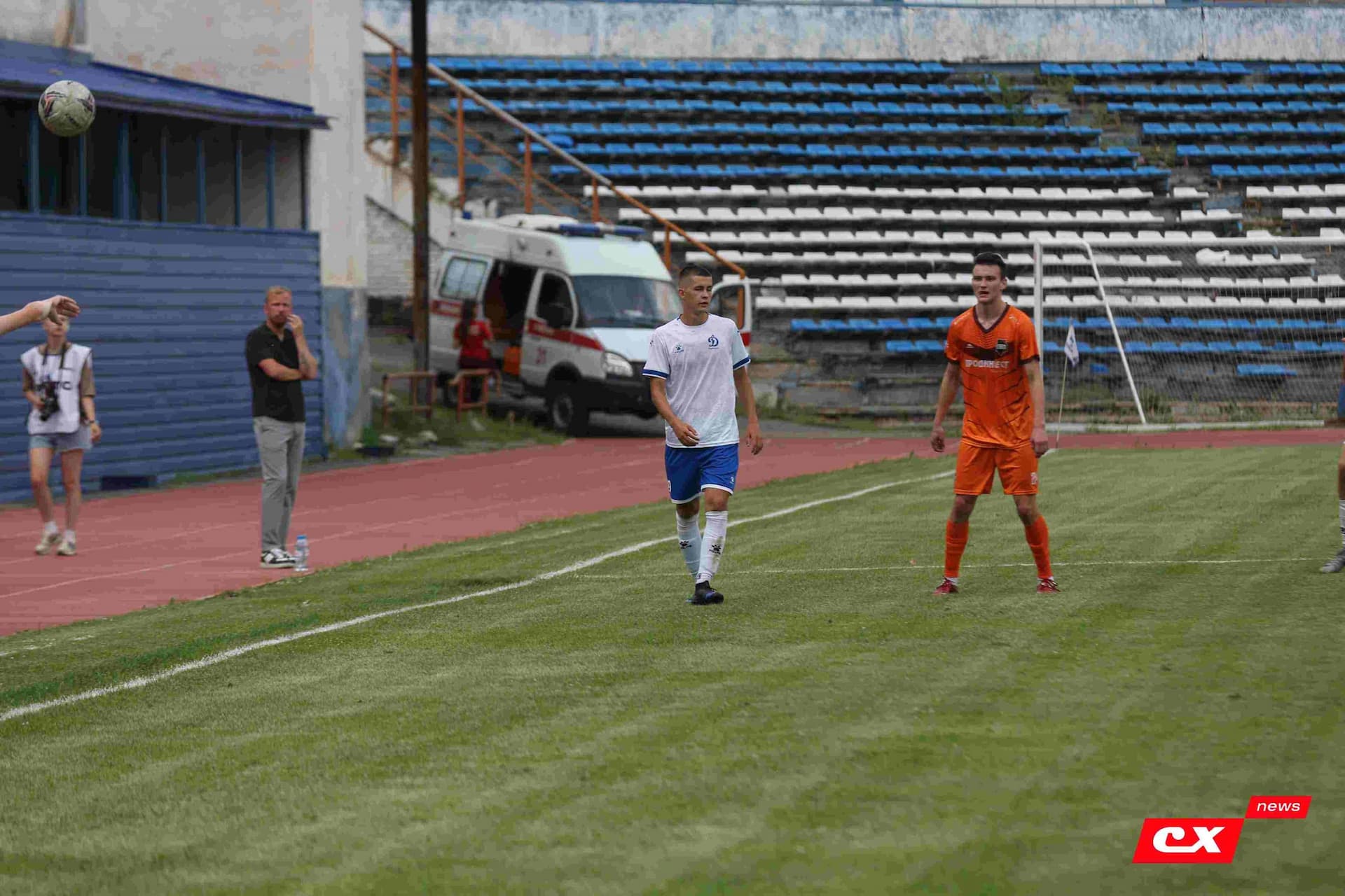 «Динамо-Барнаул-М» 1:3 «Темп». Кубок Сибири. 27.06.2025. Владимир Мартынов («CX News») — кадр 253