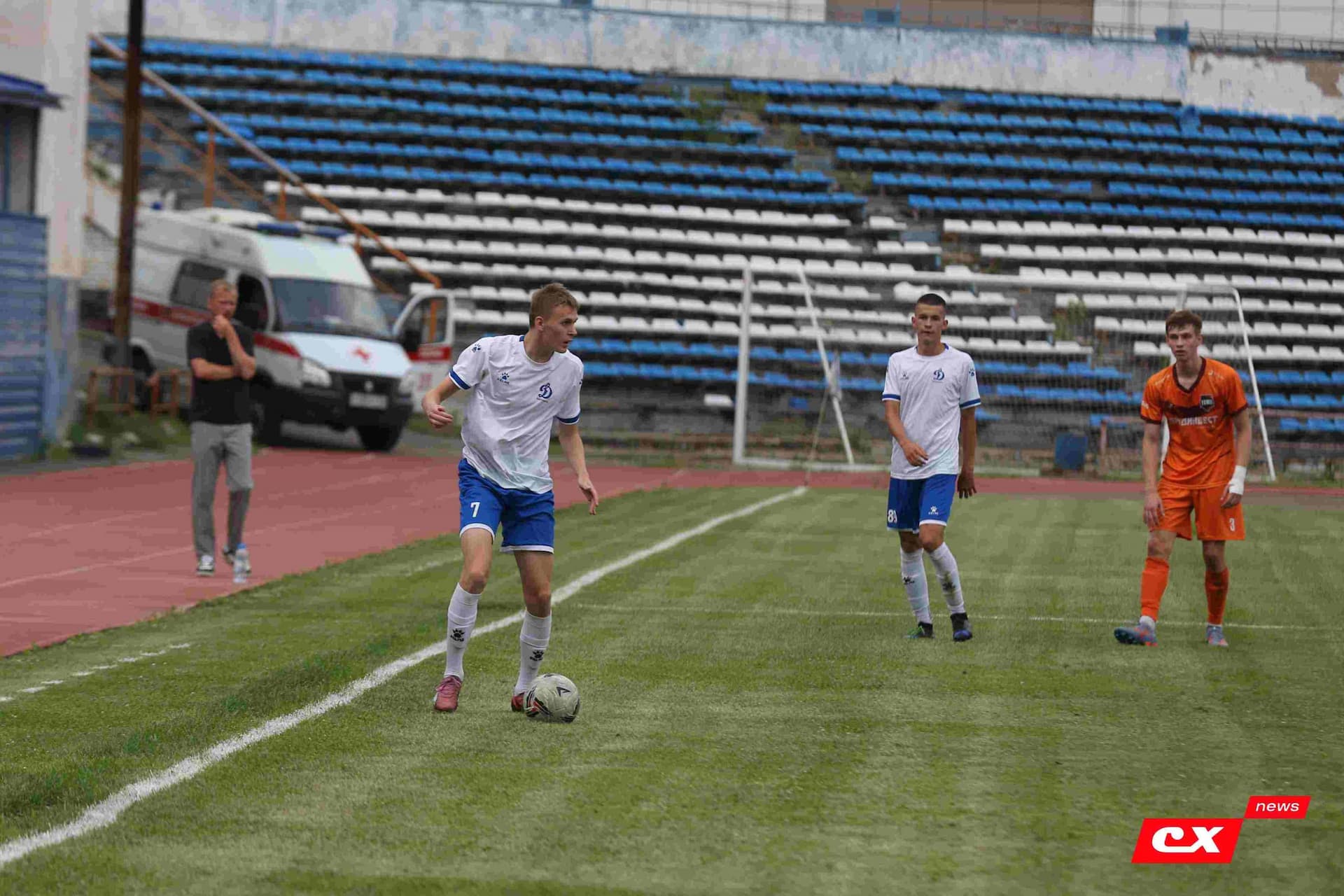 «Динамо-Барнаул-М» 1:3 «Темп». Кубок Сибири. 27.06.2025. Владимир Мартынов («CX News») — кадр 257