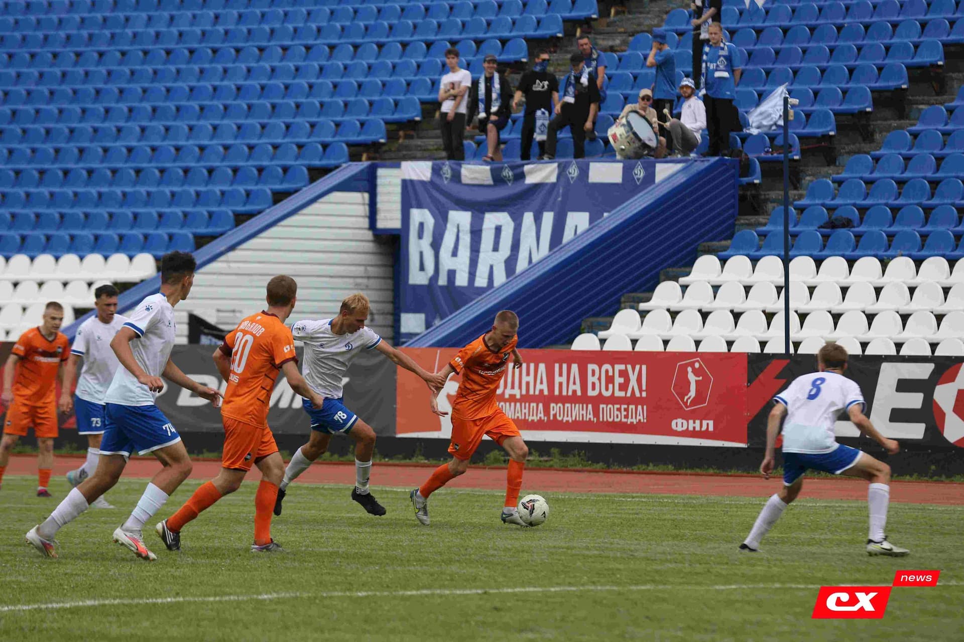 «Динамо-Барнаул-М» 1:3 «Темп». Кубок Сибири. 27.06.2025. Владимир Мартынов («CX News») — кадр 278
