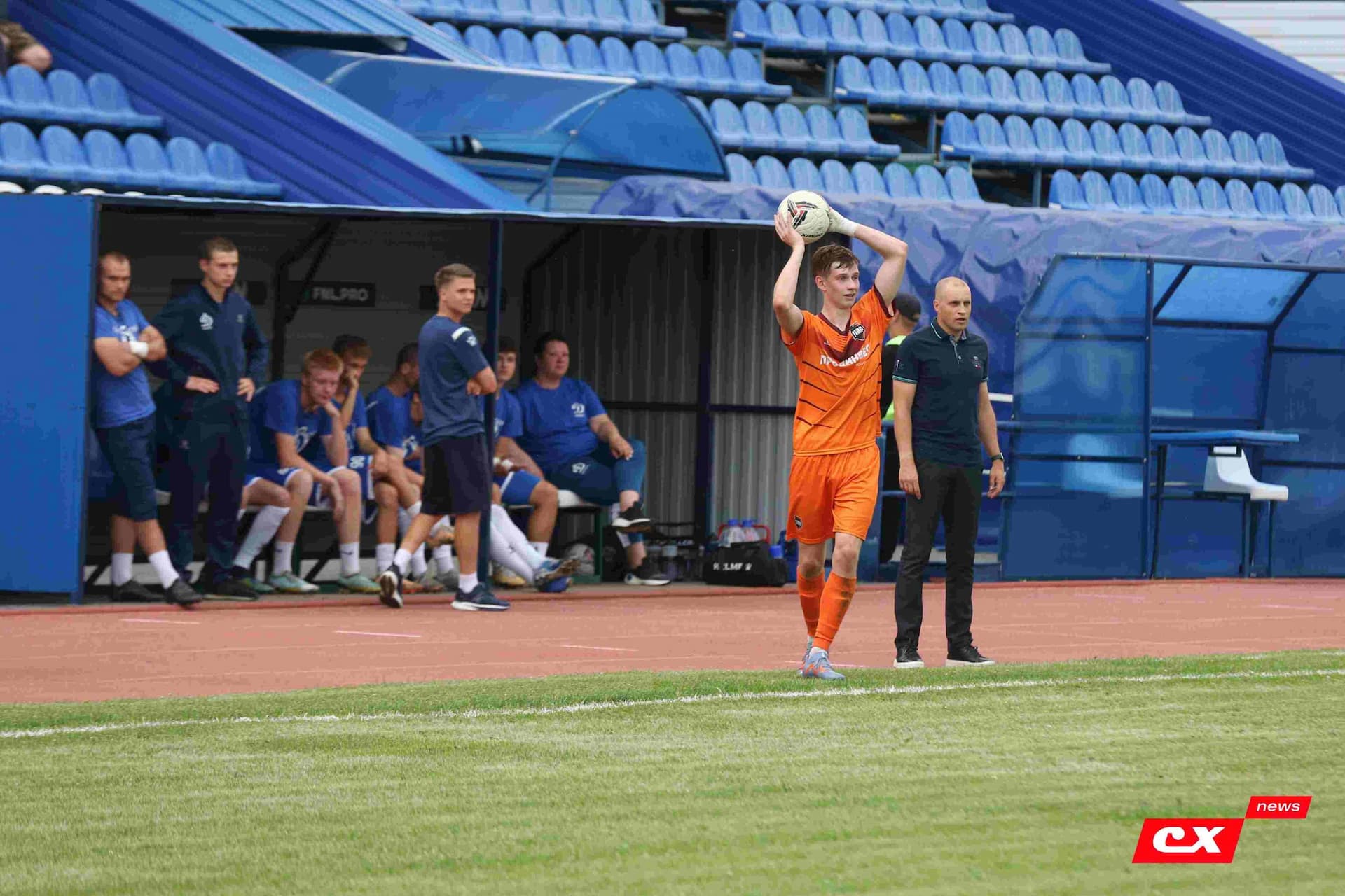 «Динамо-Барнаул-М» 1:3 «Темп». Кубок Сибири. 27.06.2025. Владимир Мартынов («CX News») — кадр 281