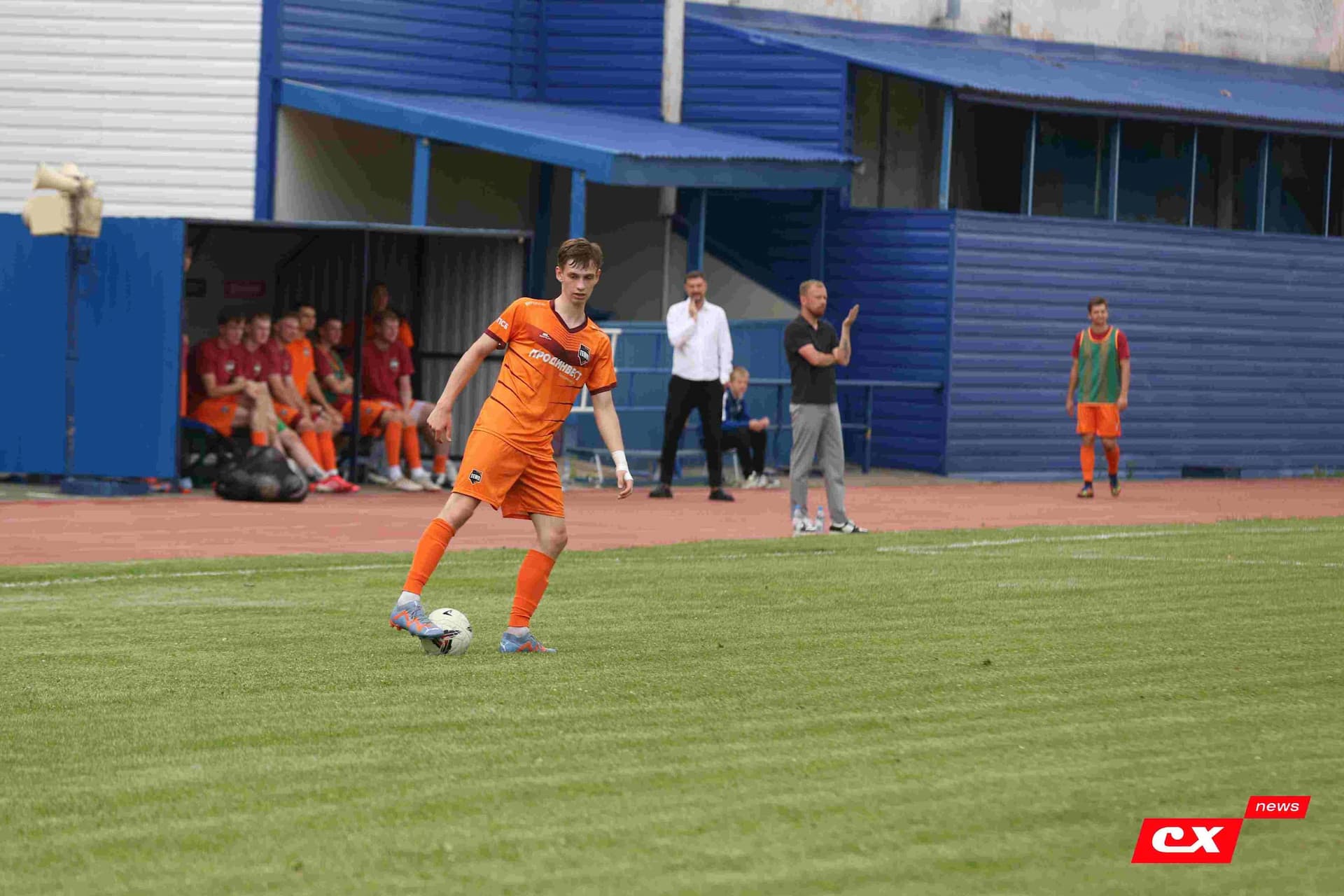 «Динамо-Барнаул-М» 1:3 «Темп». Кубок Сибири. 27.06.2025. Владимир Мартынов («CX News») — кадр 297