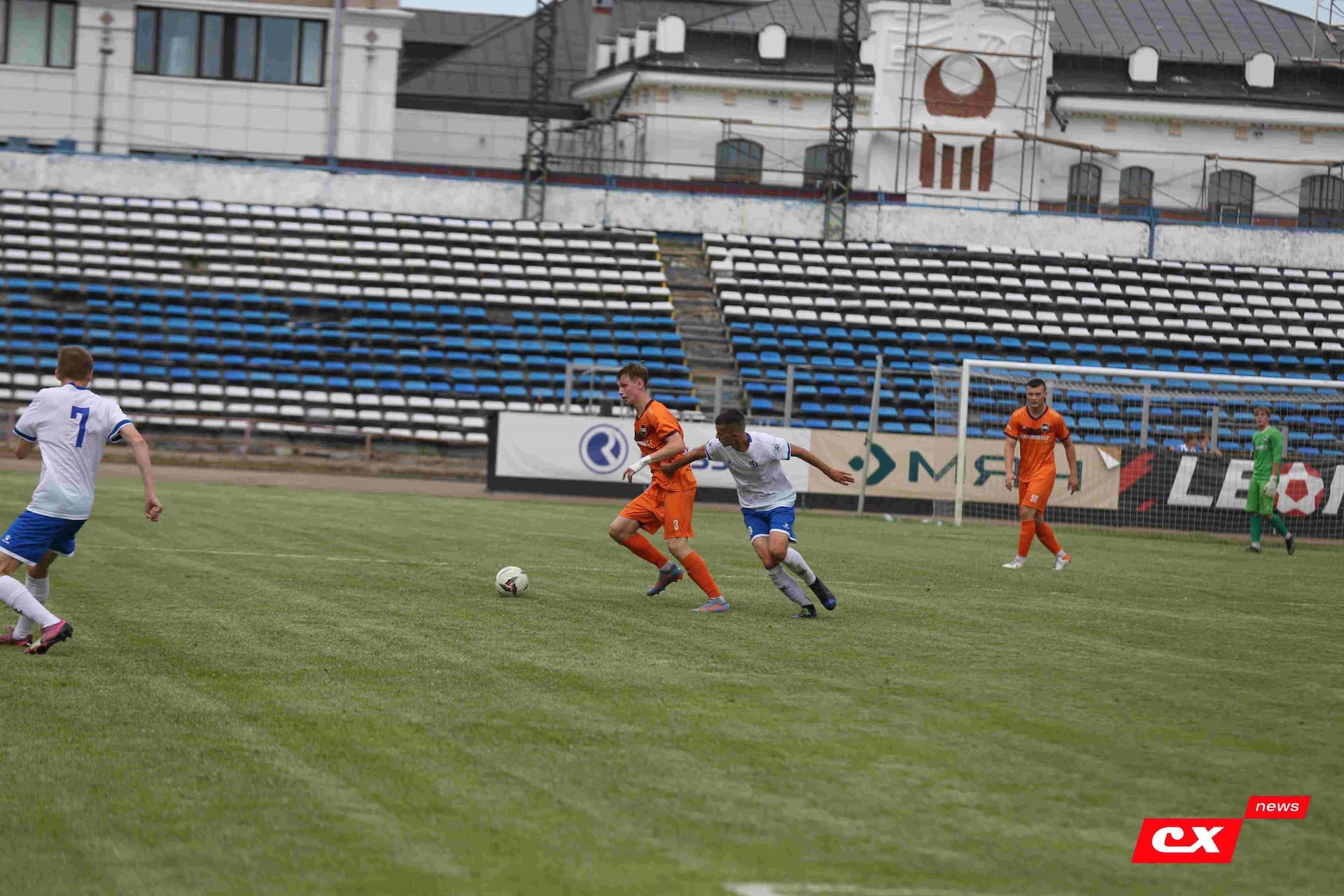 «Динамо-Барнаул-М» 1:3 «Темп». Кубок Сибири. 27.06.2025. Владимир Мартынов («CX News») — кадр 302