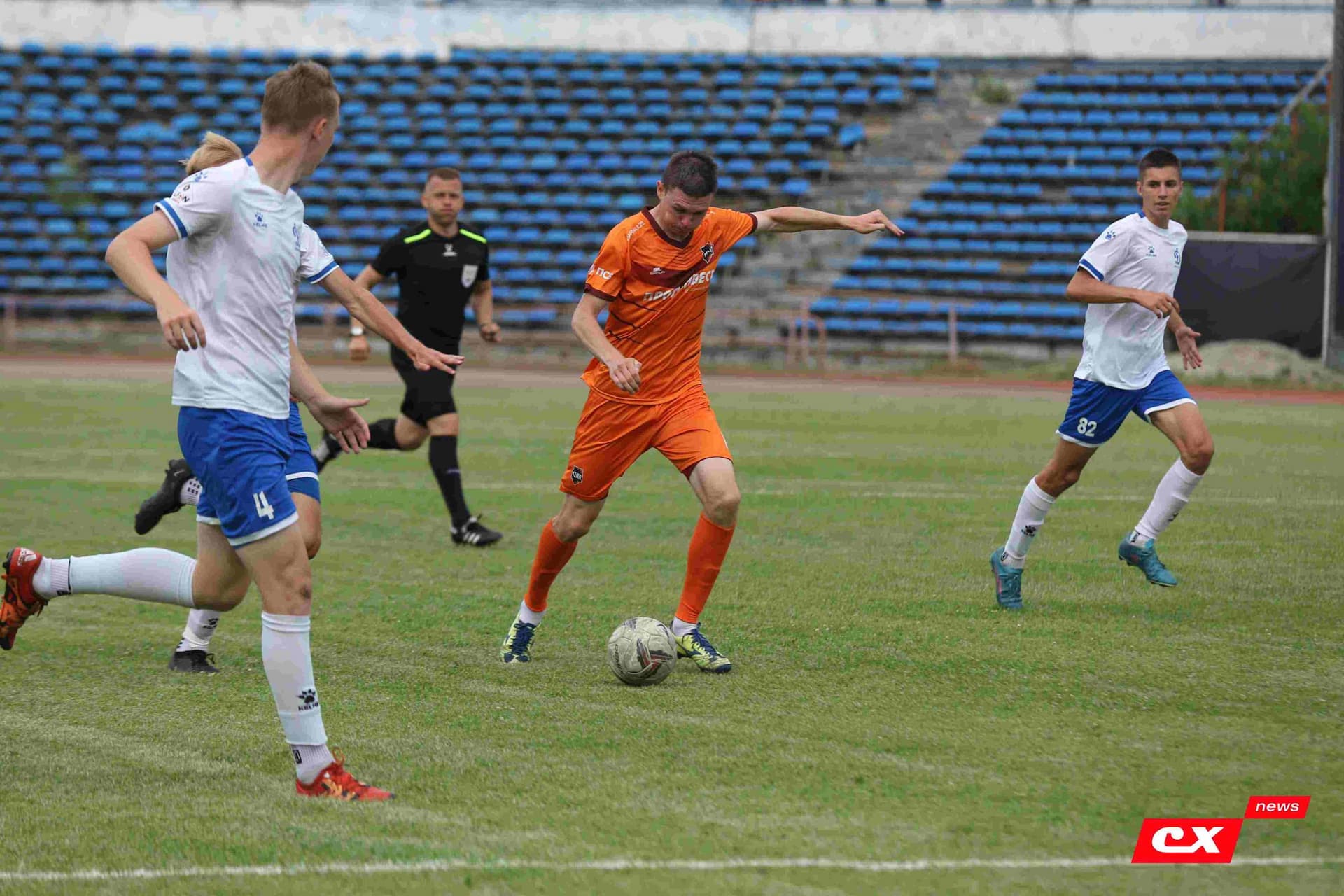 «Динамо-Барнаул-М» 1:3 «Темп». Кубок Сибири. 27.06.2025. Владимир Мартынов («CX News») — кадр 314
