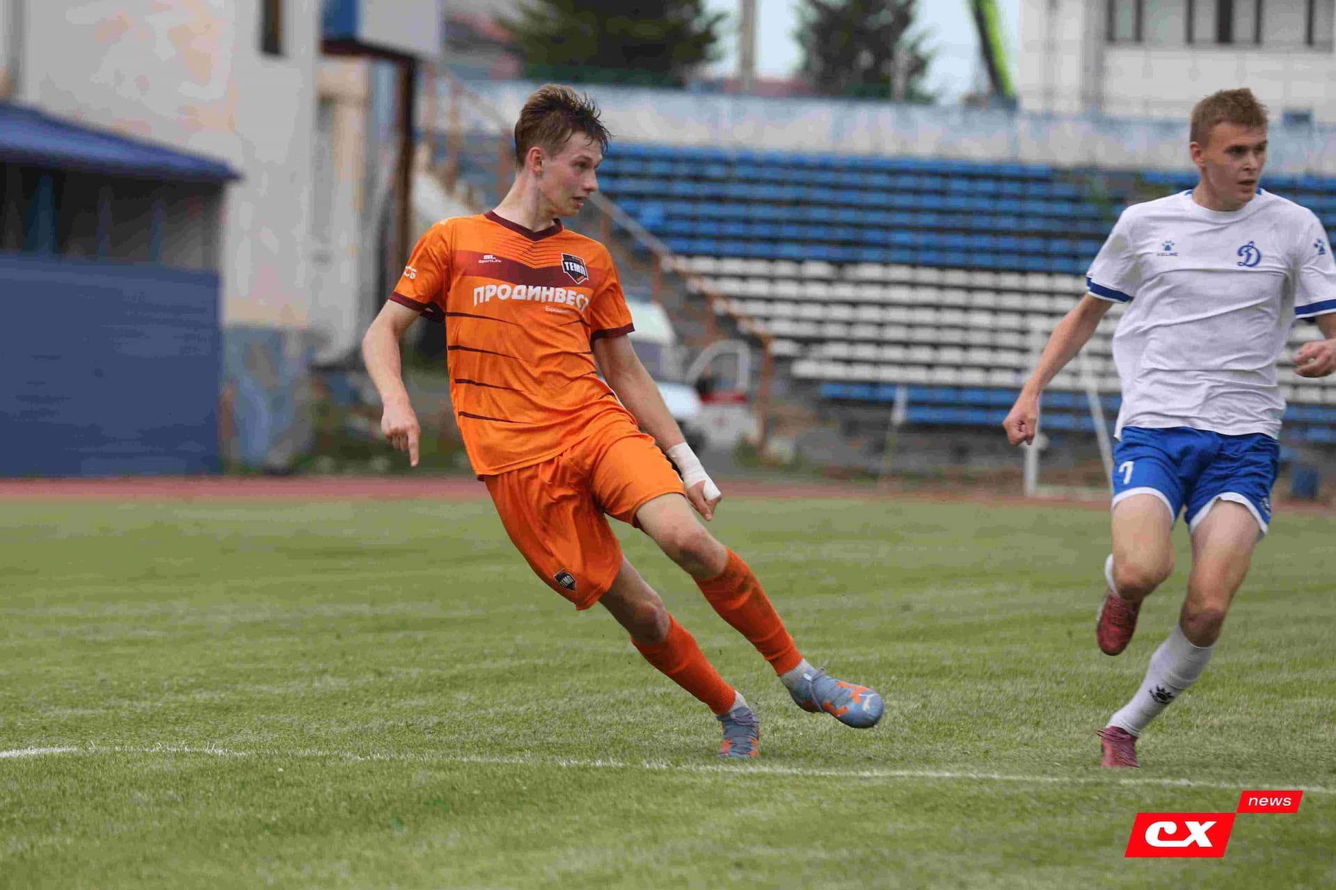 «Динамо-Барнаул-М» 1:3 «Темп». Кубок Сибири. 27.06.2025. Владимир Мартынов («CX News») — кадр 323