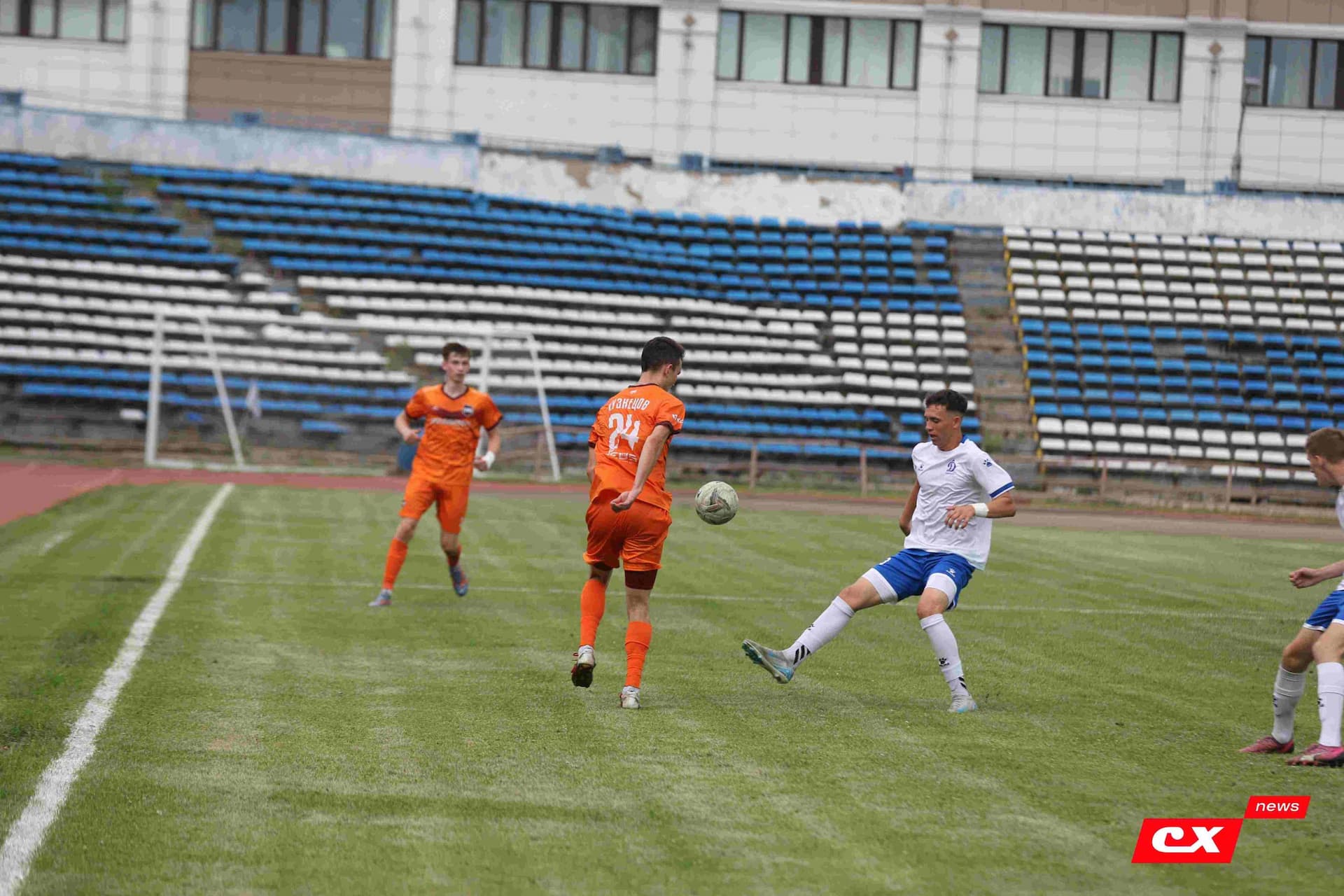 «Динамо-Барнаул-М» 1:3 «Темп». Кубок Сибири. 27.06.2025. Владимир Мартынов («CX News») — кадр 328