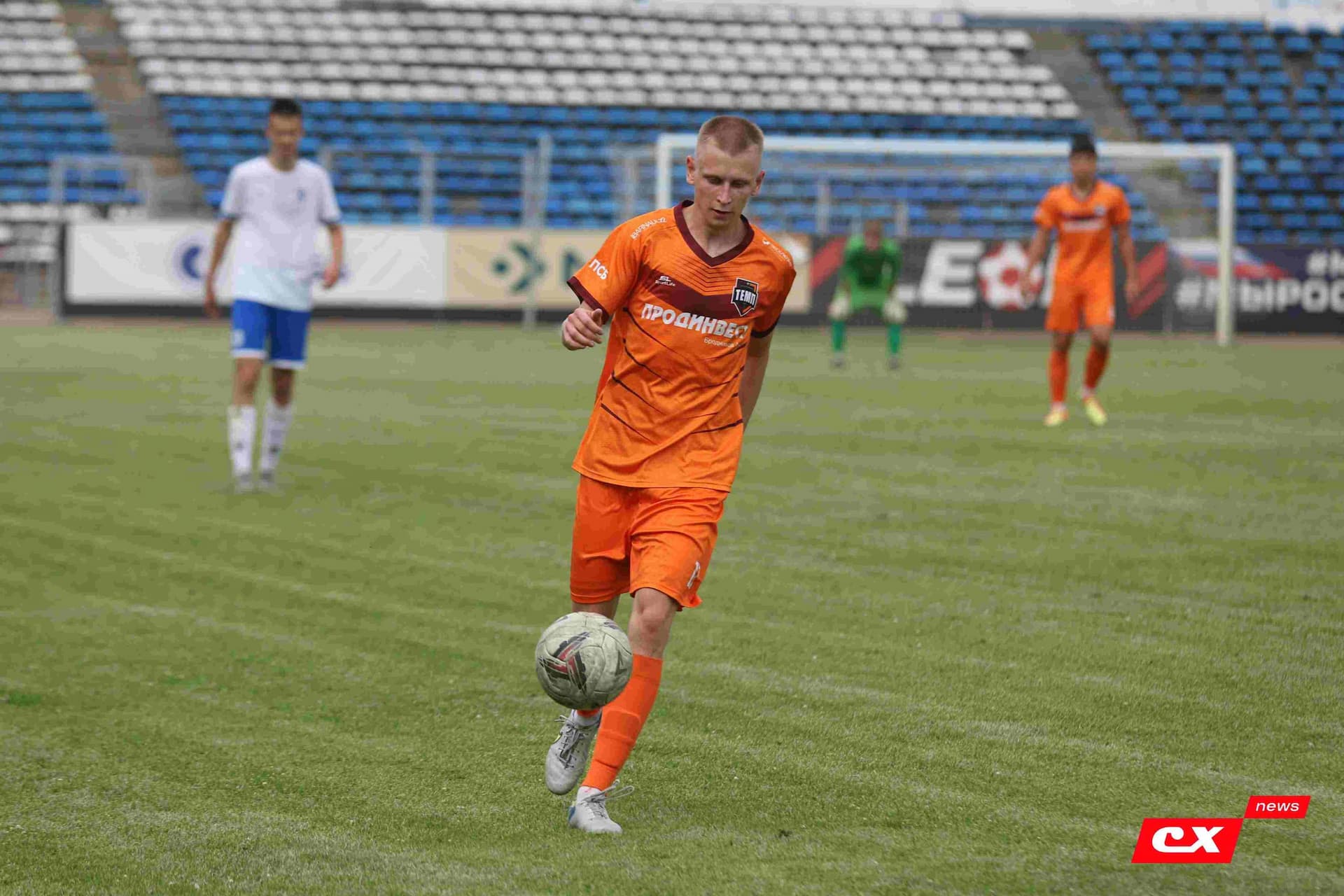 «Динамо-Барнаул-М» 1:3 «Темп». Кубок Сибири. 27.06.2025. Владимир Мартынов («CX News») — кадр 337