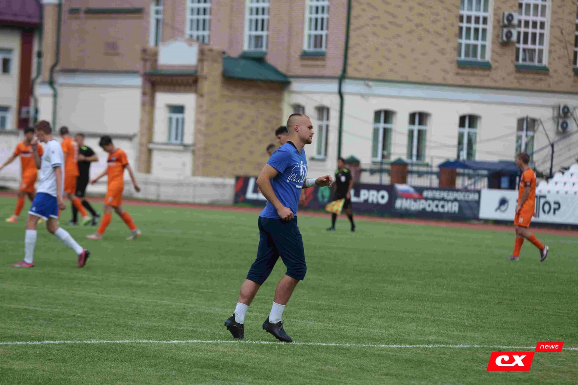 «Динамо-Барнаул-М» 1:3 «Темп». Кубок Сибири. 27.06.2025. Владимир Мартынов («CX News») — кадр 343