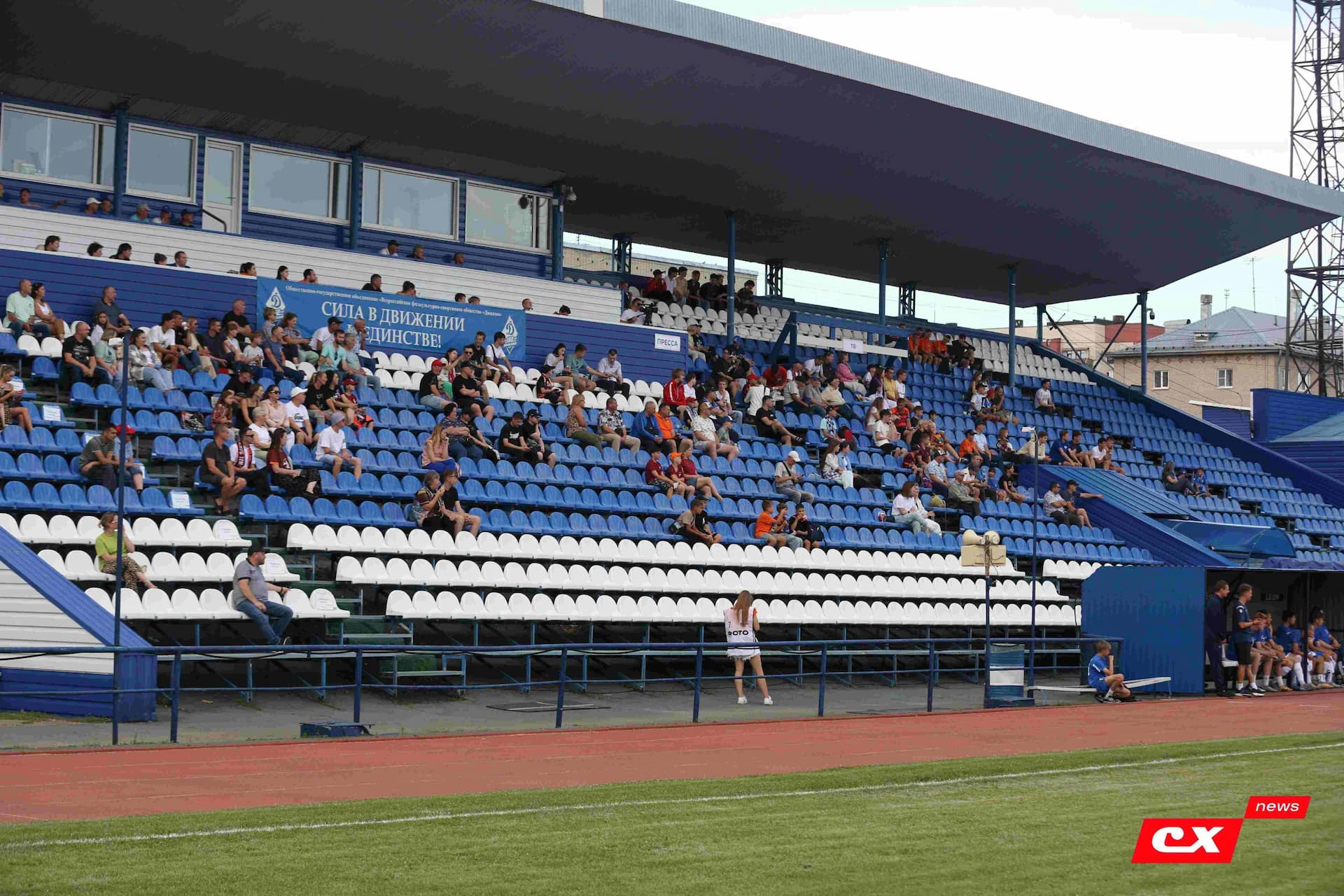 «Динамо-Барнаул-М» 1:3 «Темп». Кубок Сибири. 27.06.2025. Владимир Мартынов («CX News») — кадр 97