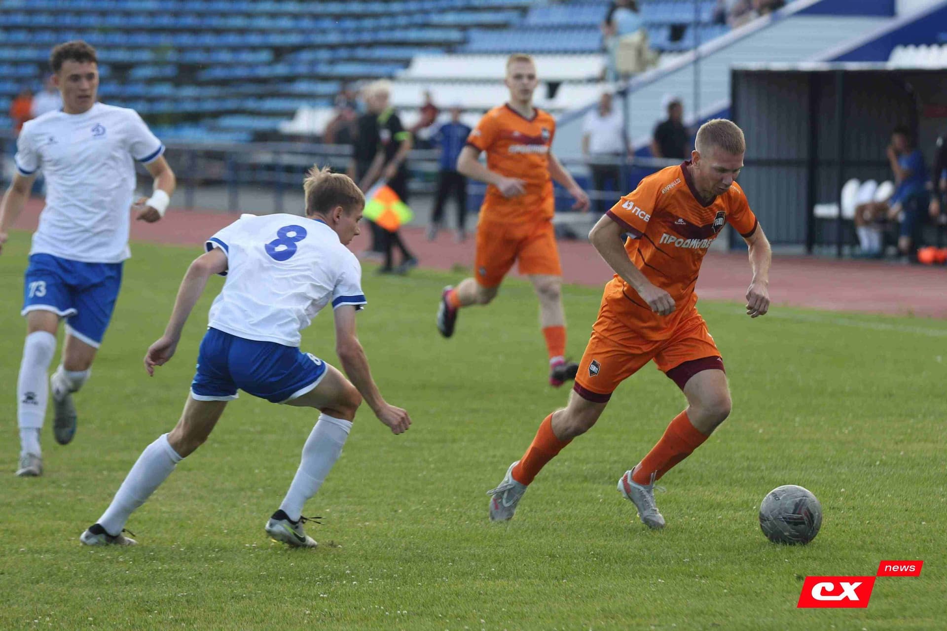 «Динамо-Барнаул-М» 1:2 «Темп». Третья лига. 12.07.2025. Владимир Мартынов («CX News») — кадр 132