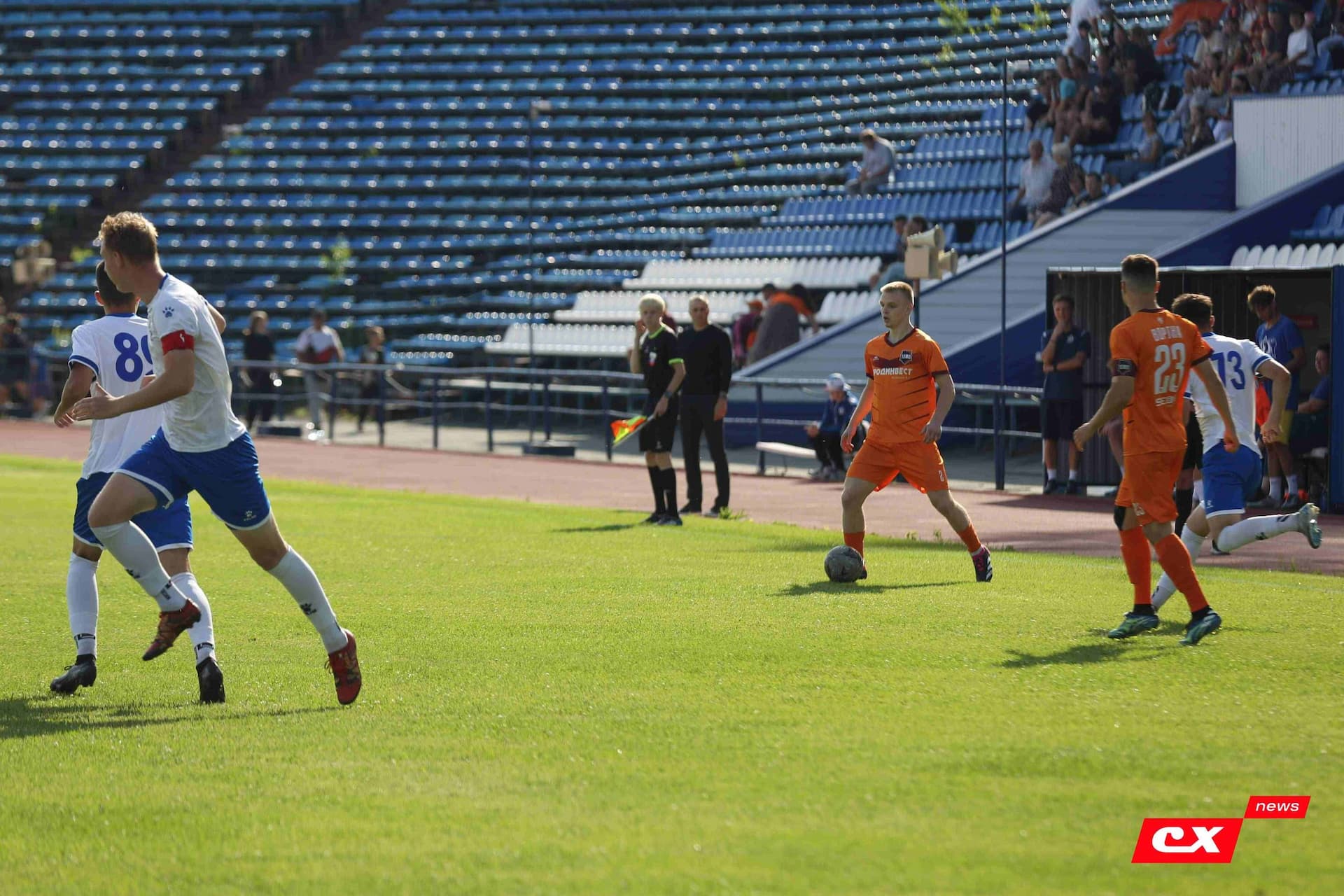 «Динамо-Барнаул-М» 1:2 «Темп». Третья лига. 12.07.2025. Владимир Мартынов («CX News») — кадр 140