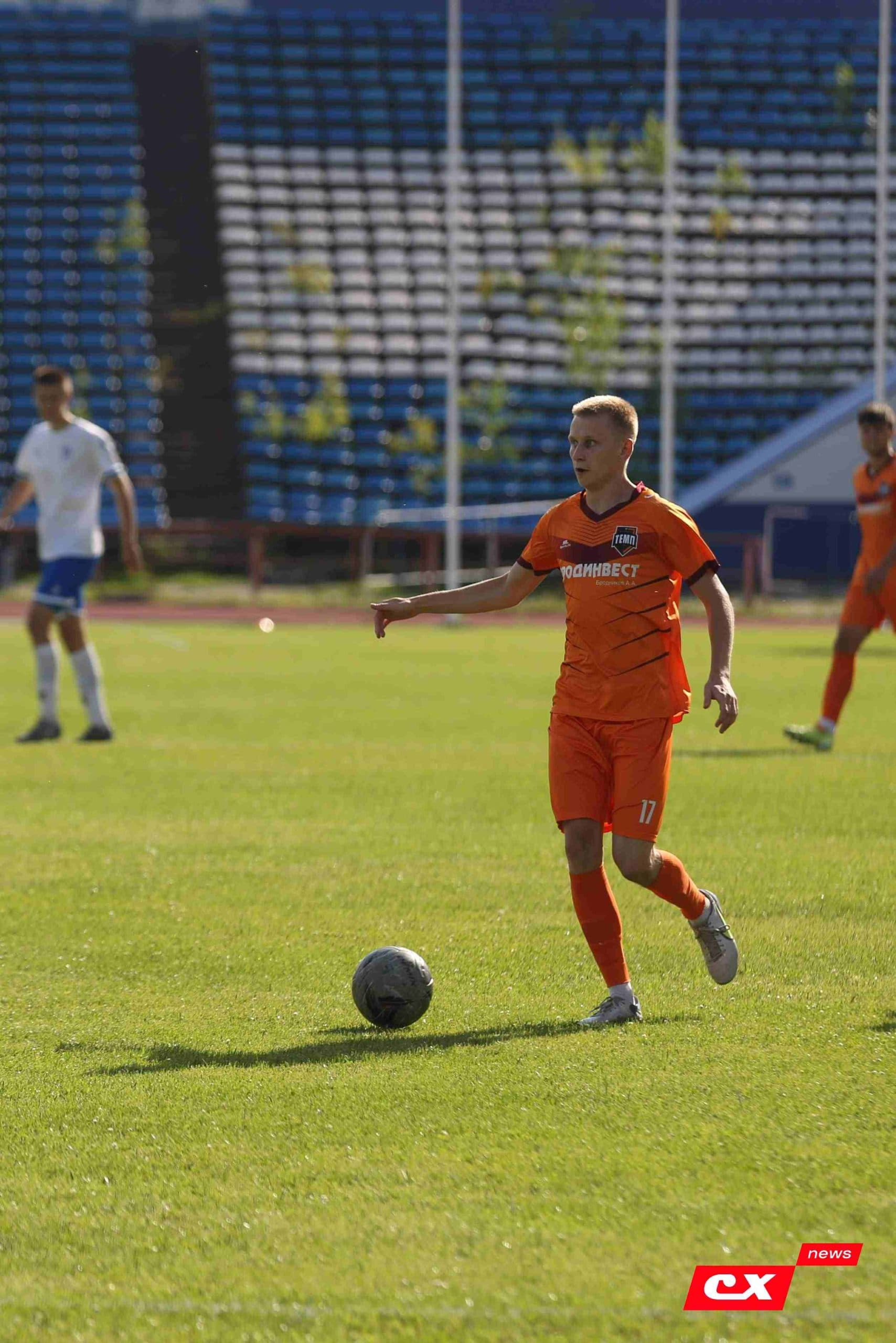 «Динамо-Барнаул-М» 1:2 «Темп». Третья лига. 12.07.2025. Владимир Мартынов («CX News») — кадр 141