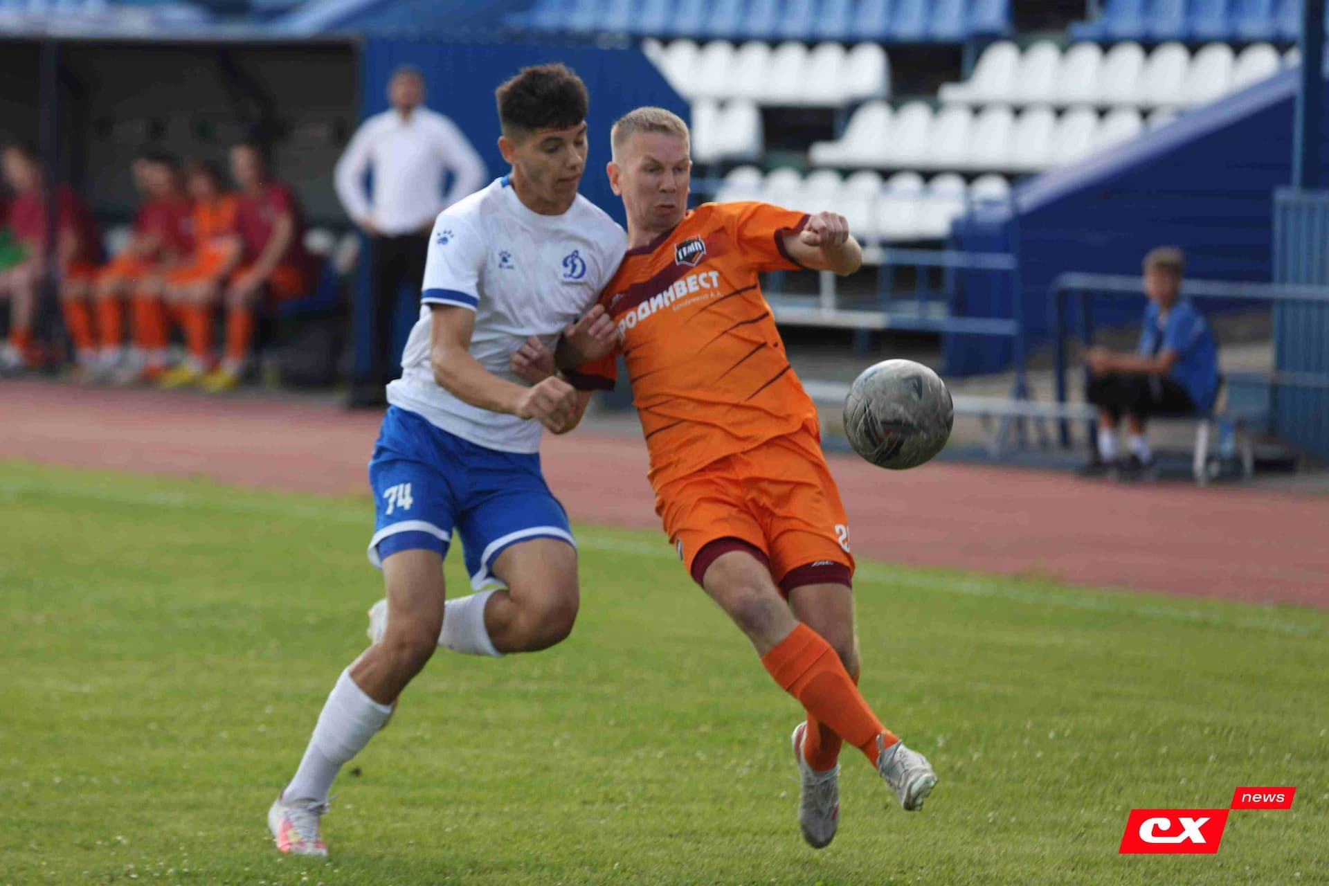 «Динамо-Барнаул-М» 1:2 «Темп». Третья лига. 12.07.2025. Владимир Мартынов («CX News») — кадр 145