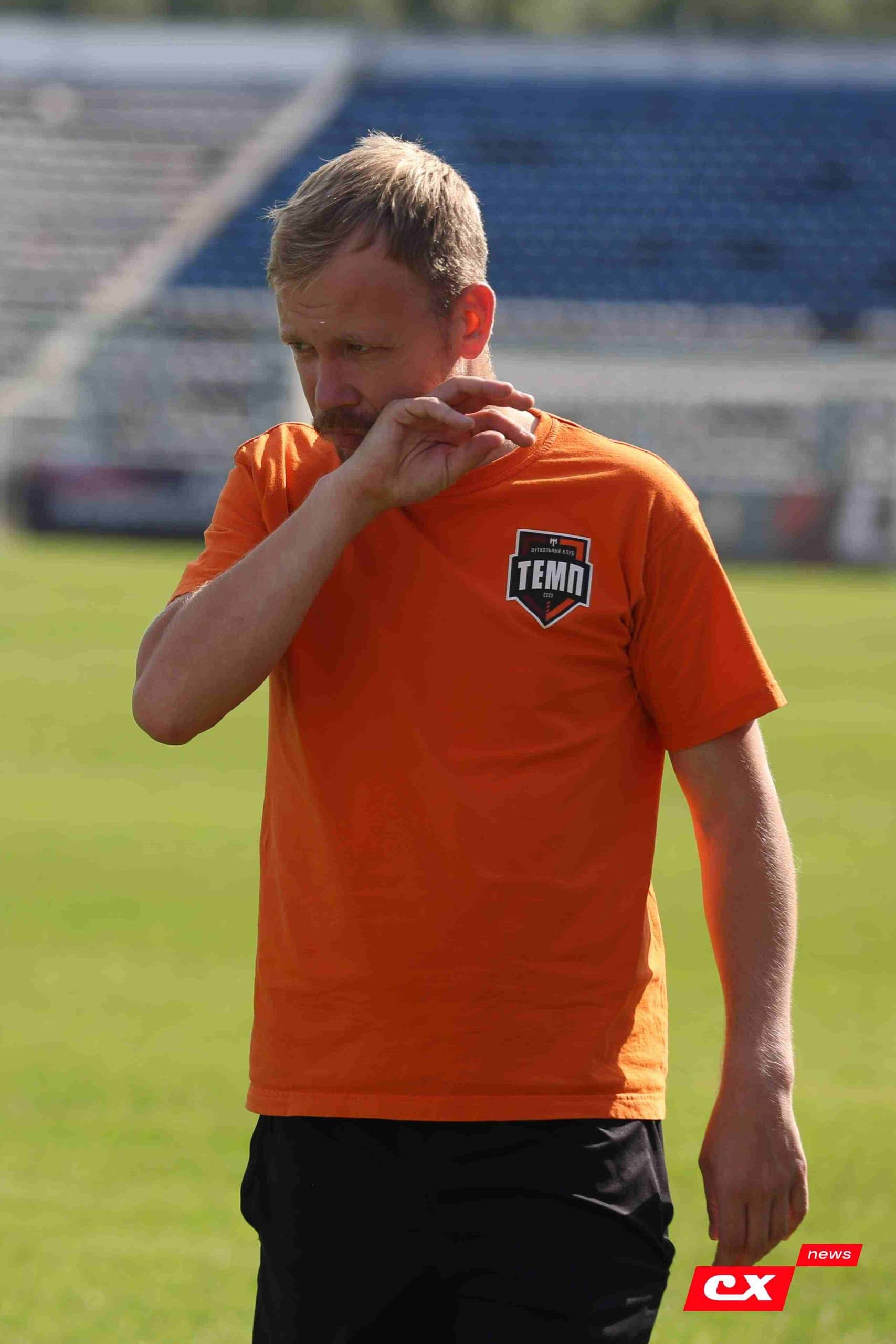 «Динамо-Барнаул-М» 1:2 «Темп». Третья лига. 12.07.2025. Владимир Мартынов («CX News») — кадр 15