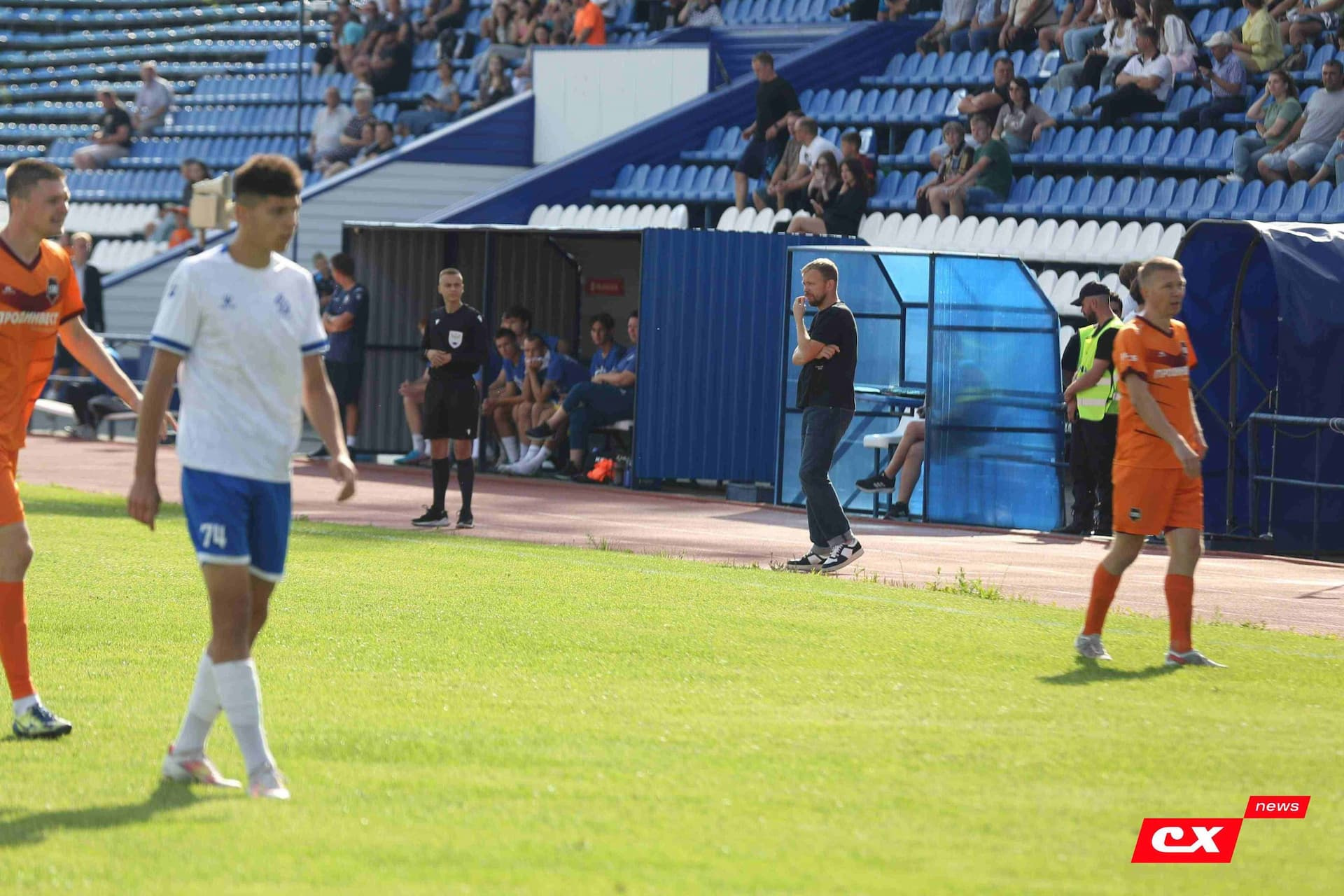 «Динамо-Барнаул-М» 1:2 «Темп». Третья лига. 12.07.2025. Владимир Мартынов («CX News») — кадр 150