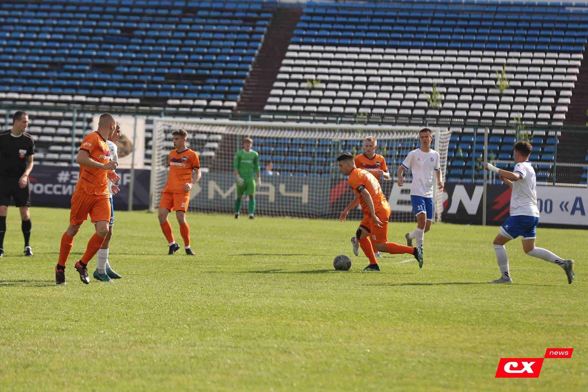 «Динамо-Барнаул-М» 1:2 «Темп». Третья лига. 12.07.2025. Владимир Мартынов («CX News») — кадр 161