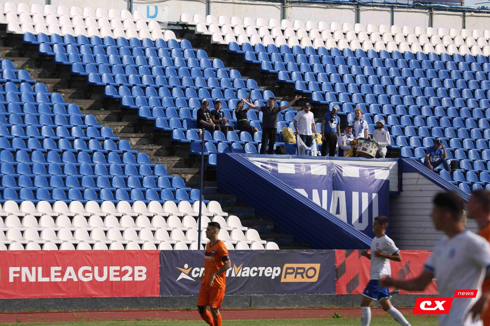 «Динамо-Барнаул-М» 1:2 «Темп». Третья лига. 12.07.2025. Владимир Мартынов («CX News») — кадр 162