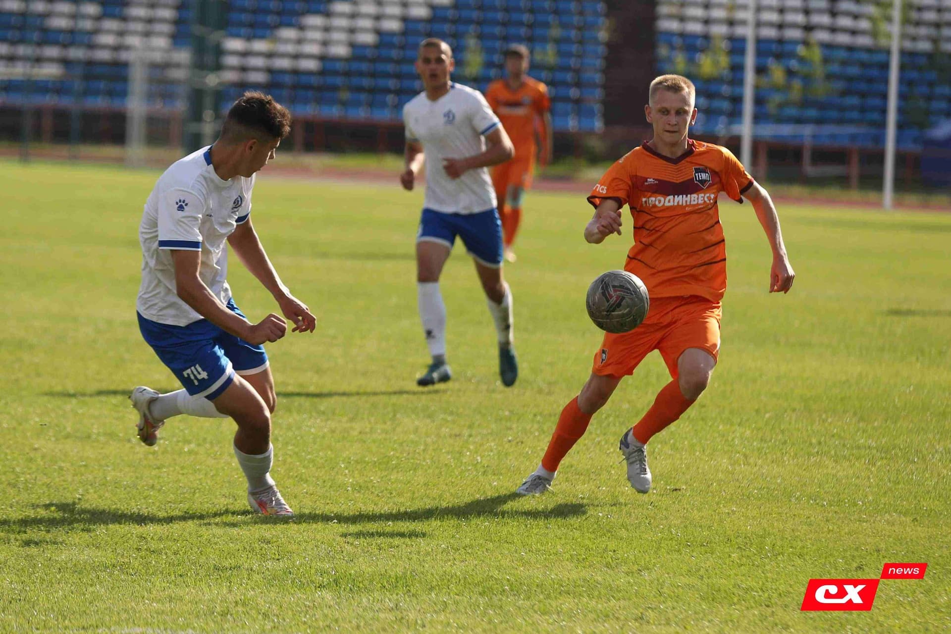 «Динамо-Барнаул-М» 1:2 «Темп». Третья лига. 12.07.2025. Владимир Мартынов («CX News») — кадр 180