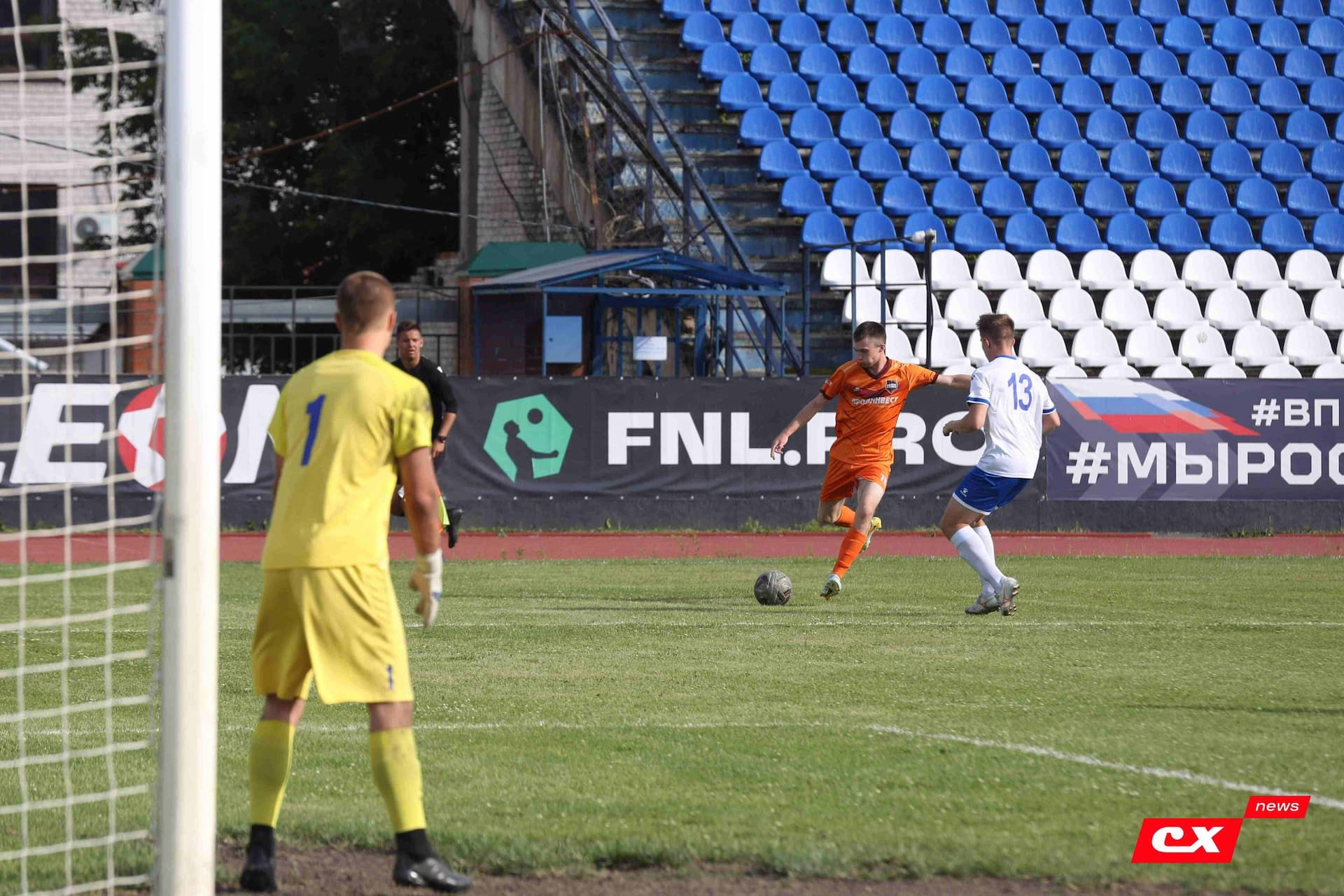 «Динамо-Барнаул-М» 1:2 «Темп». Третья лига. 12.07.2025. Владимир Мартынов («CX News») — кадр 191