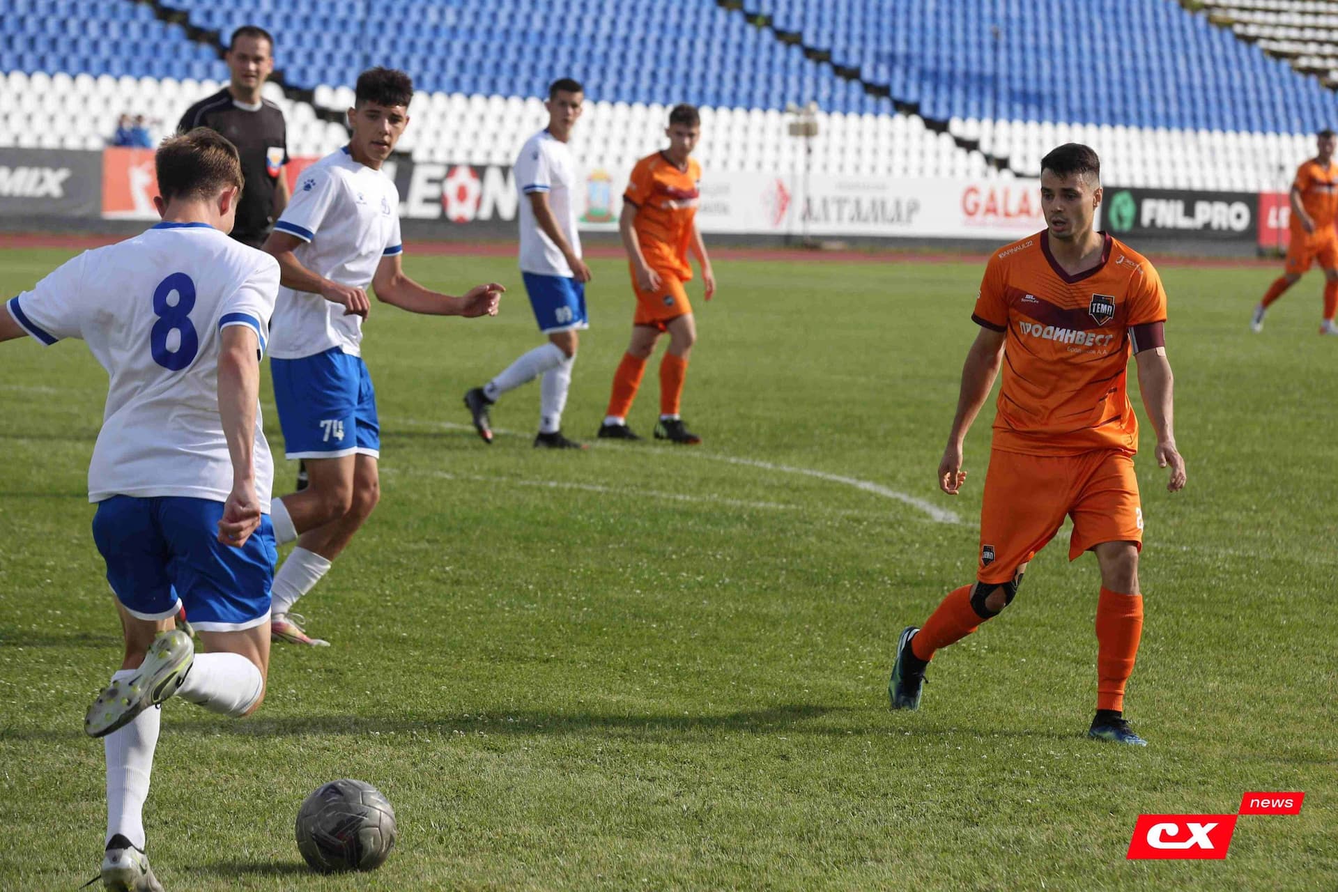 «Динамо-Барнаул-М» 1:2 «Темп». Третья лига. 12.07.2025. Владимир Мартынов («CX News») — кадр 193