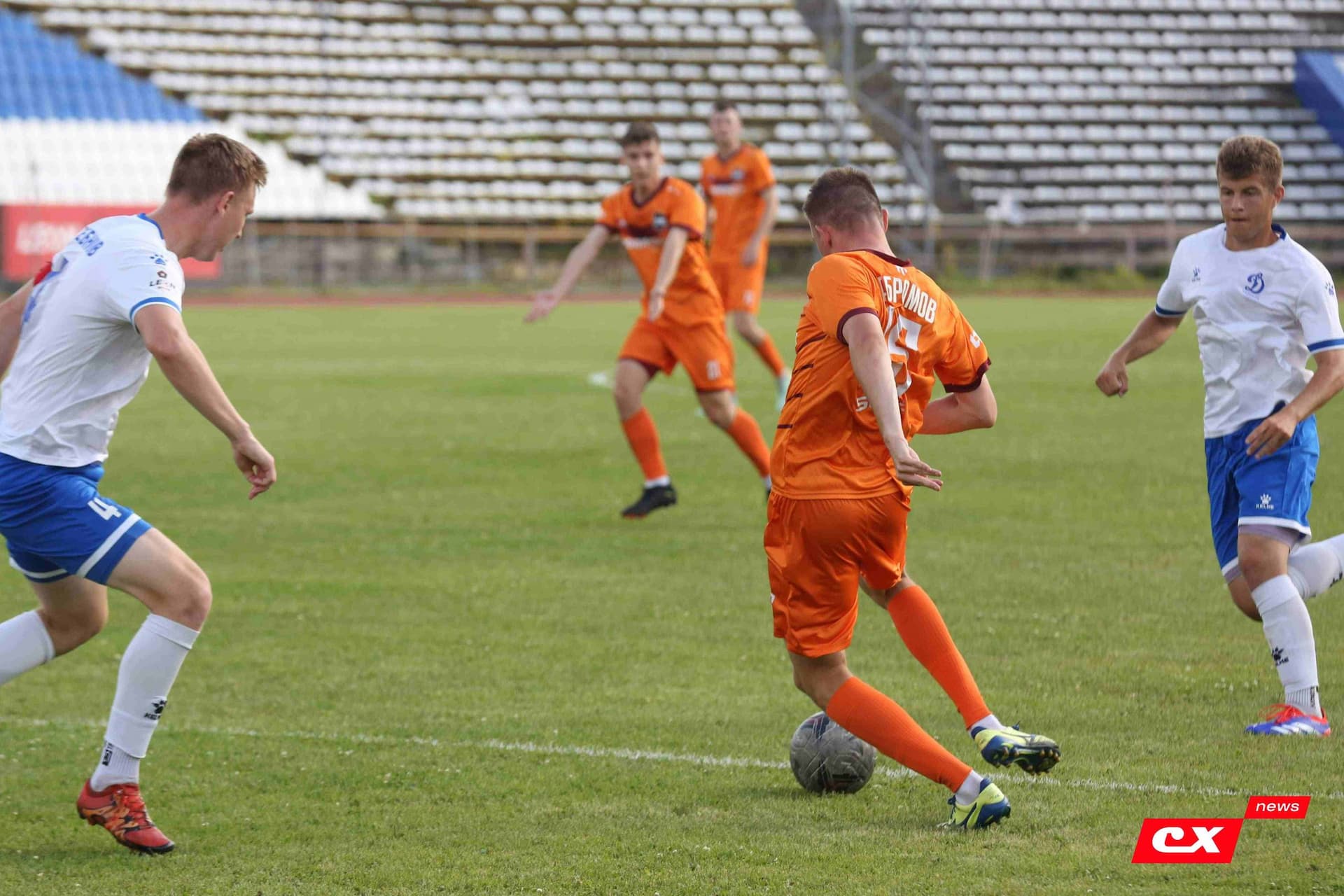 «Динамо-Барнаул-М» 1:2 «Темп». Третья лига. 12.07.2025. Владимир Мартынов («CX News») — кадр 206