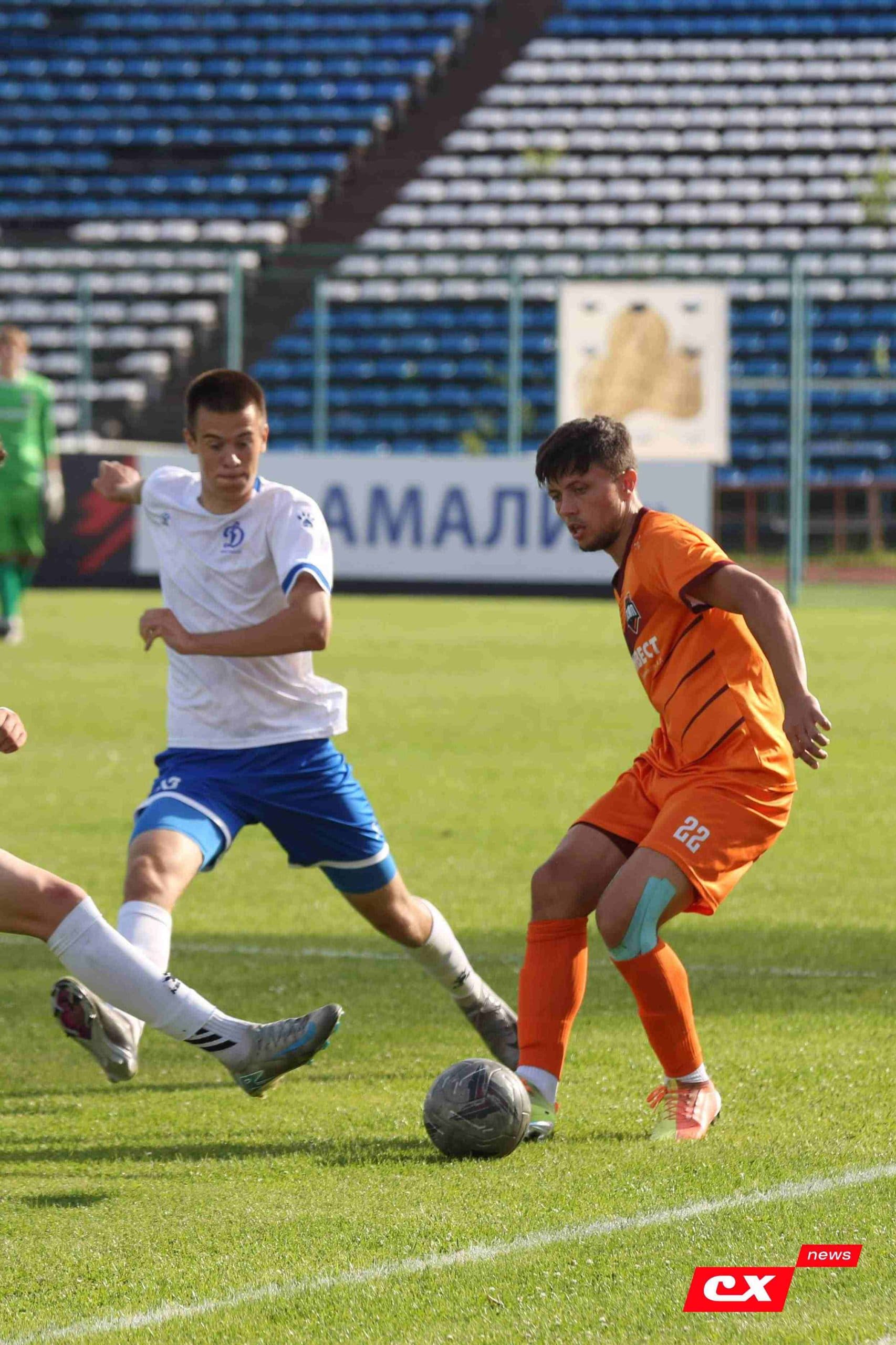 «Динамо-Барнаул-М» 1:2 «Темп». Третья лига. 12.07.2025. Владимир Мартынов («CX News») — кадр 217