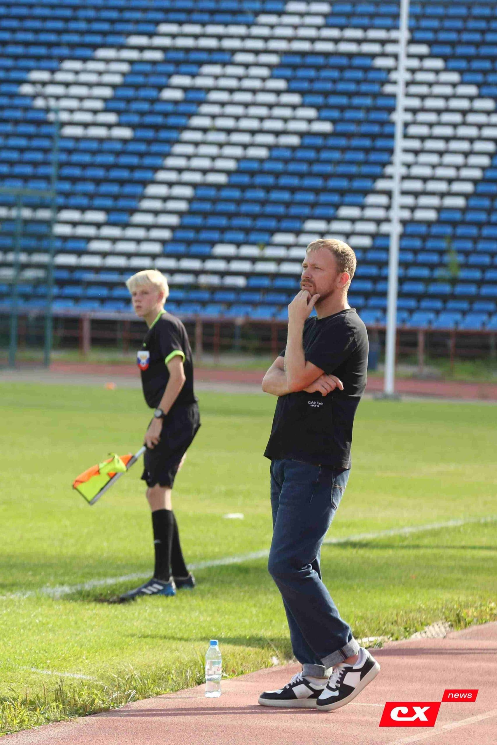 «Динамо-Барнаул-М» 1:2 «Темп». Третья лига. 12.07.2025. Владимир Мартынов («CX News») — кадр 220