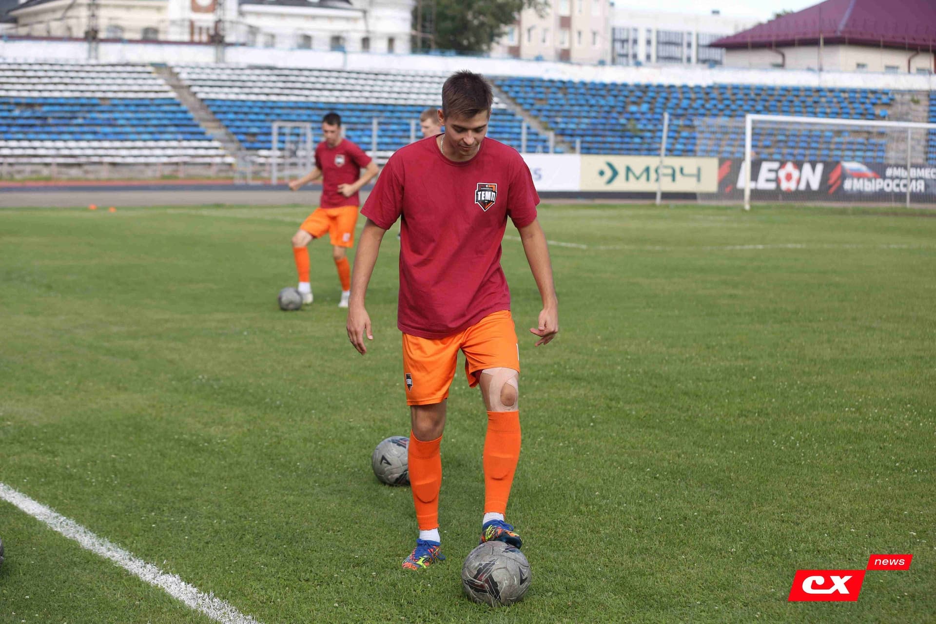 «Динамо-Барнаул-М» 1:2 «Темп». Третья лига. 12.07.2025. Владимир Мартынов («CX News») — кадр 92