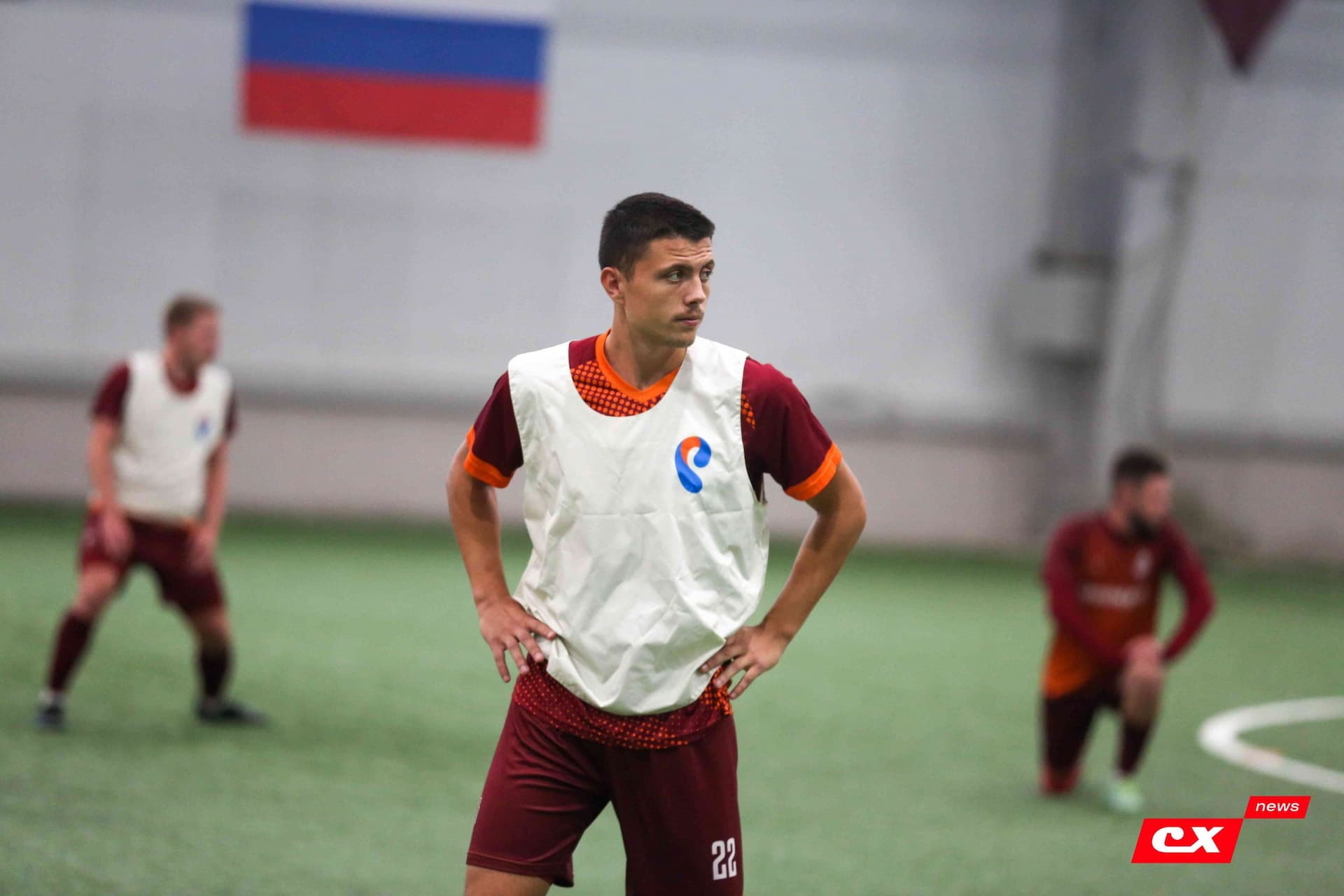 «Темп» 1:2 «Полимер». Кубок Алтайского края. 29.09.2023. CX News — кадр 11