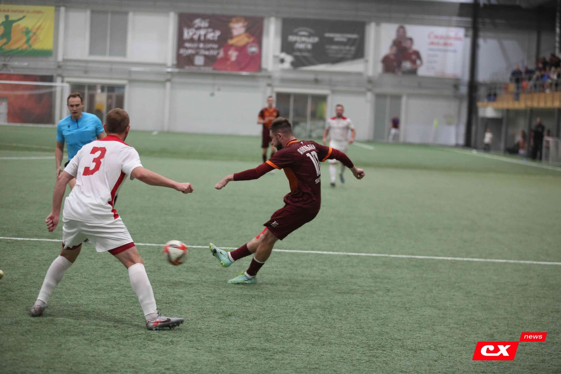 «Темп» 1:2 «Полимер». Кубок Алтайского края. 29.09.2023. CX News — кадр 114