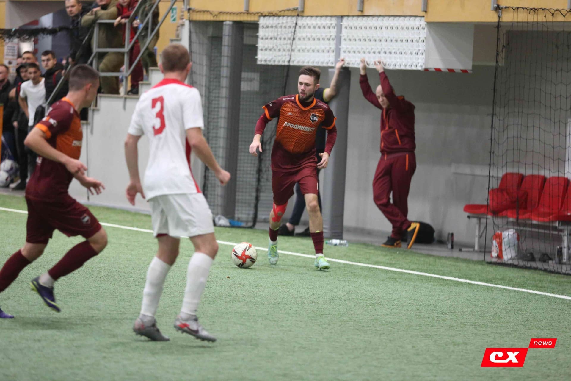 «Темп» 1:2 «Полимер». Кубок Алтайского края. 29.09.2023. CX News — кадр 122