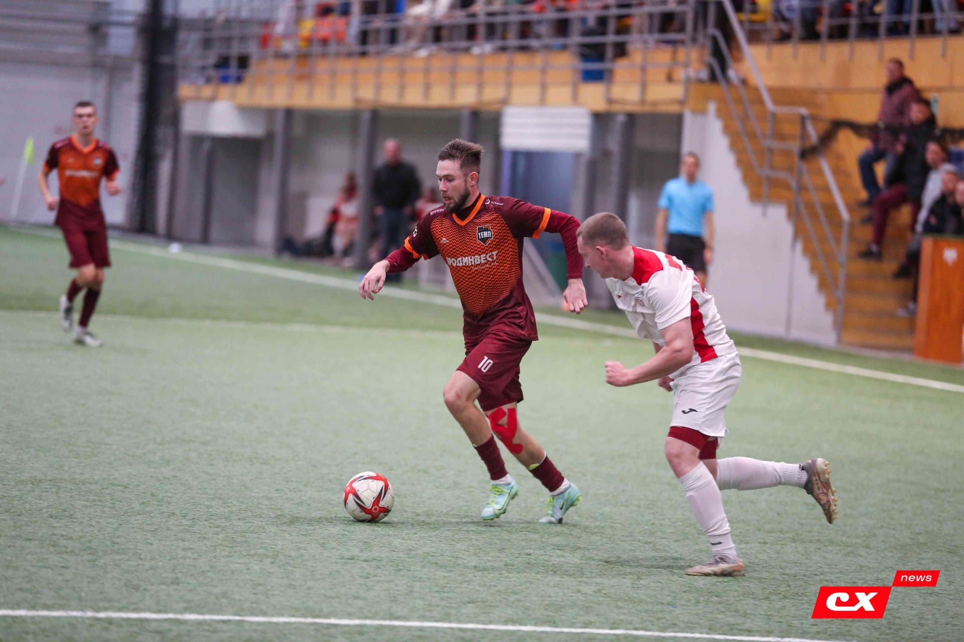 «Темп» 1:2 «Полимер». Кубок Алтайского края. 29.09.2023. CX News — кадр 123