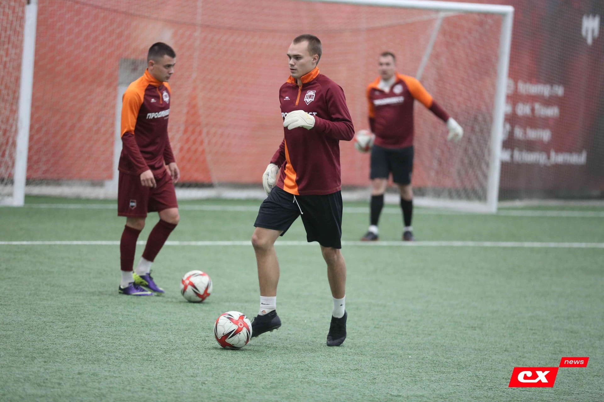 «Темп» 1:2 «Полимер». Кубок Алтайского края. 29.09.2023. CX News — кадр 17