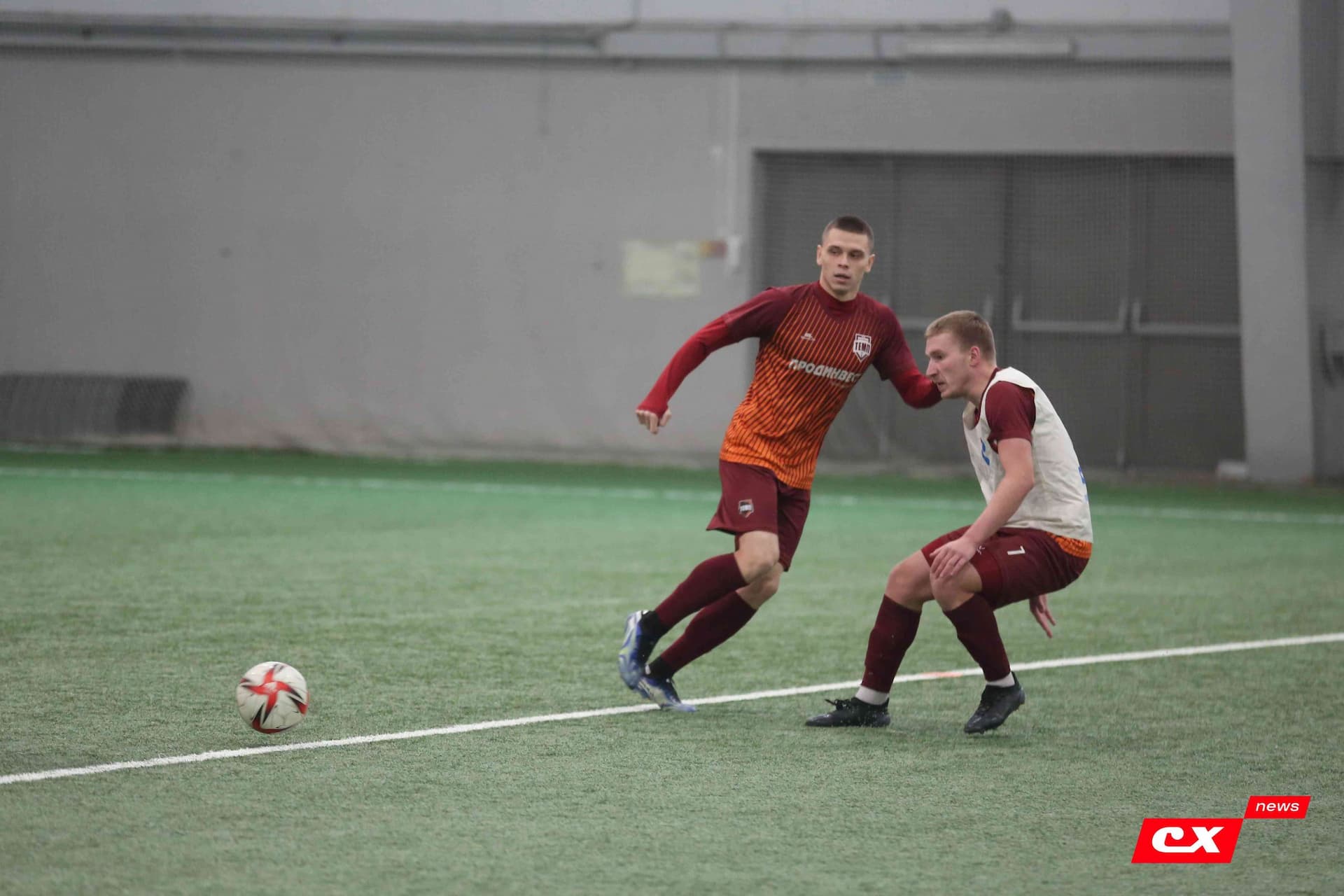 «Темп» 1:2 «Полимер». Кубок Алтайского края. 29.09.2023. CX News — кадр 3