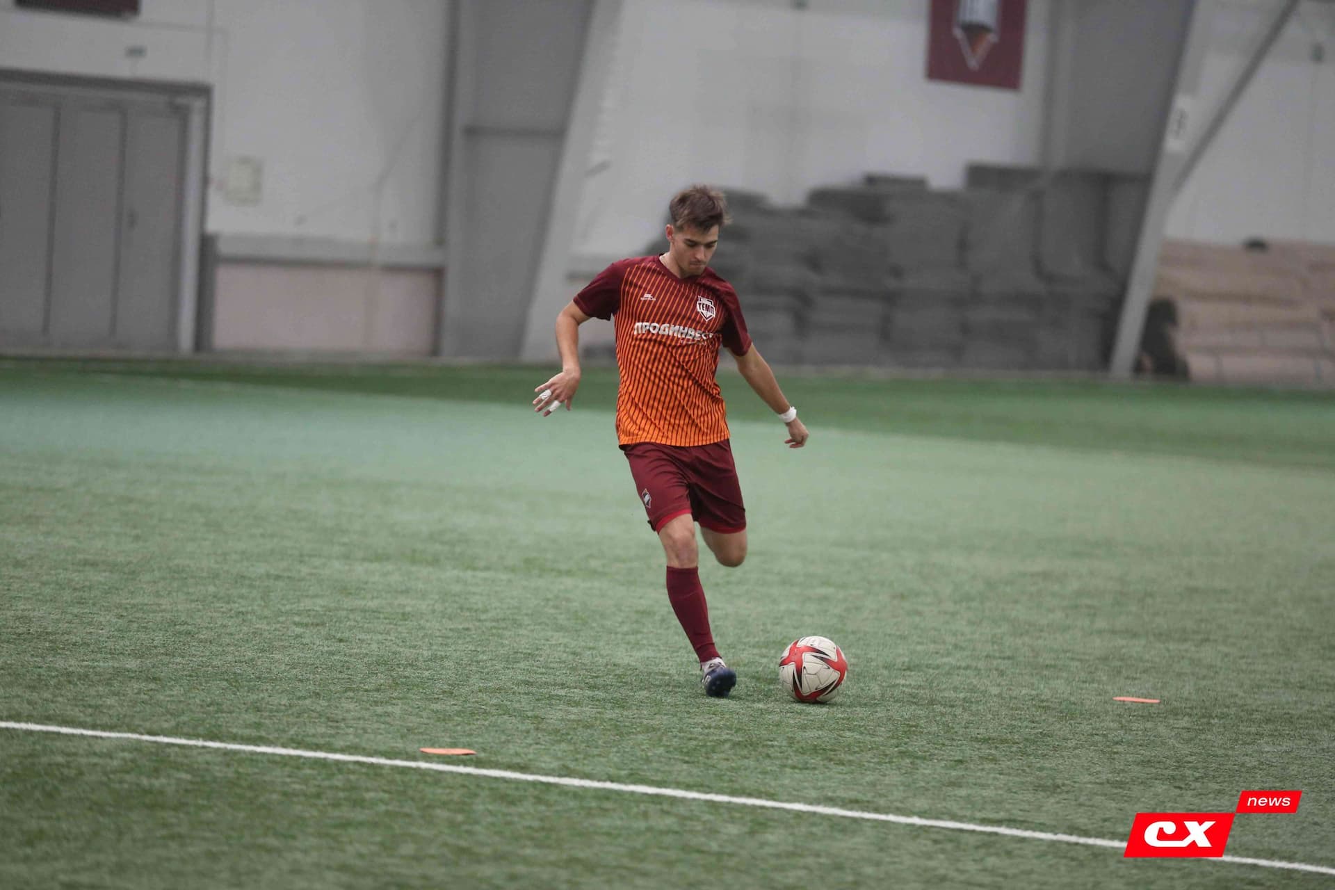 «Темп» 1:2 «Полимер». Кубок Алтайского края. 29.09.2023. CX News — кадр 31