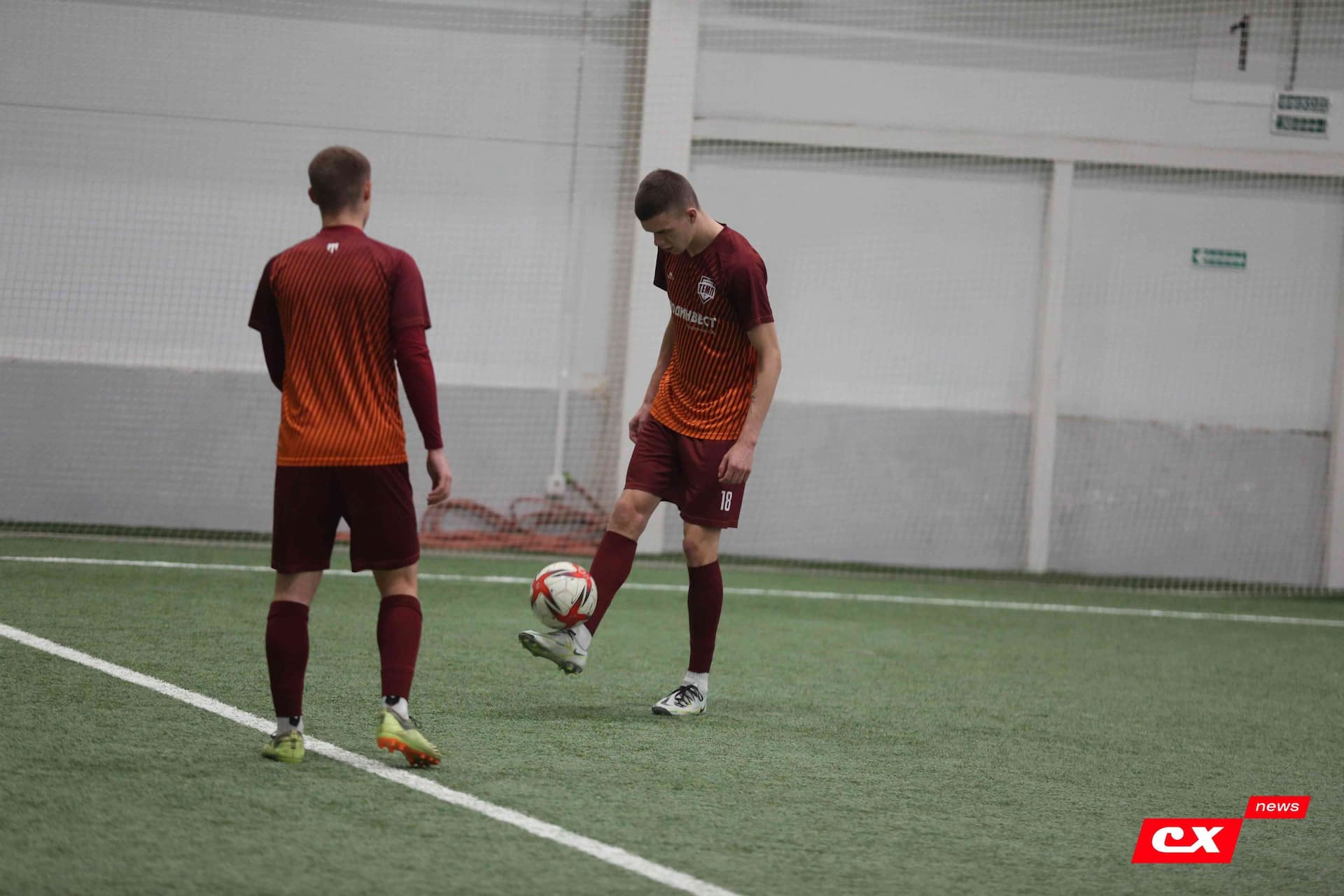 «Темп» 1:2 «Полимер». Кубок Алтайского края. 29.09.2023. CX News — кадр 36