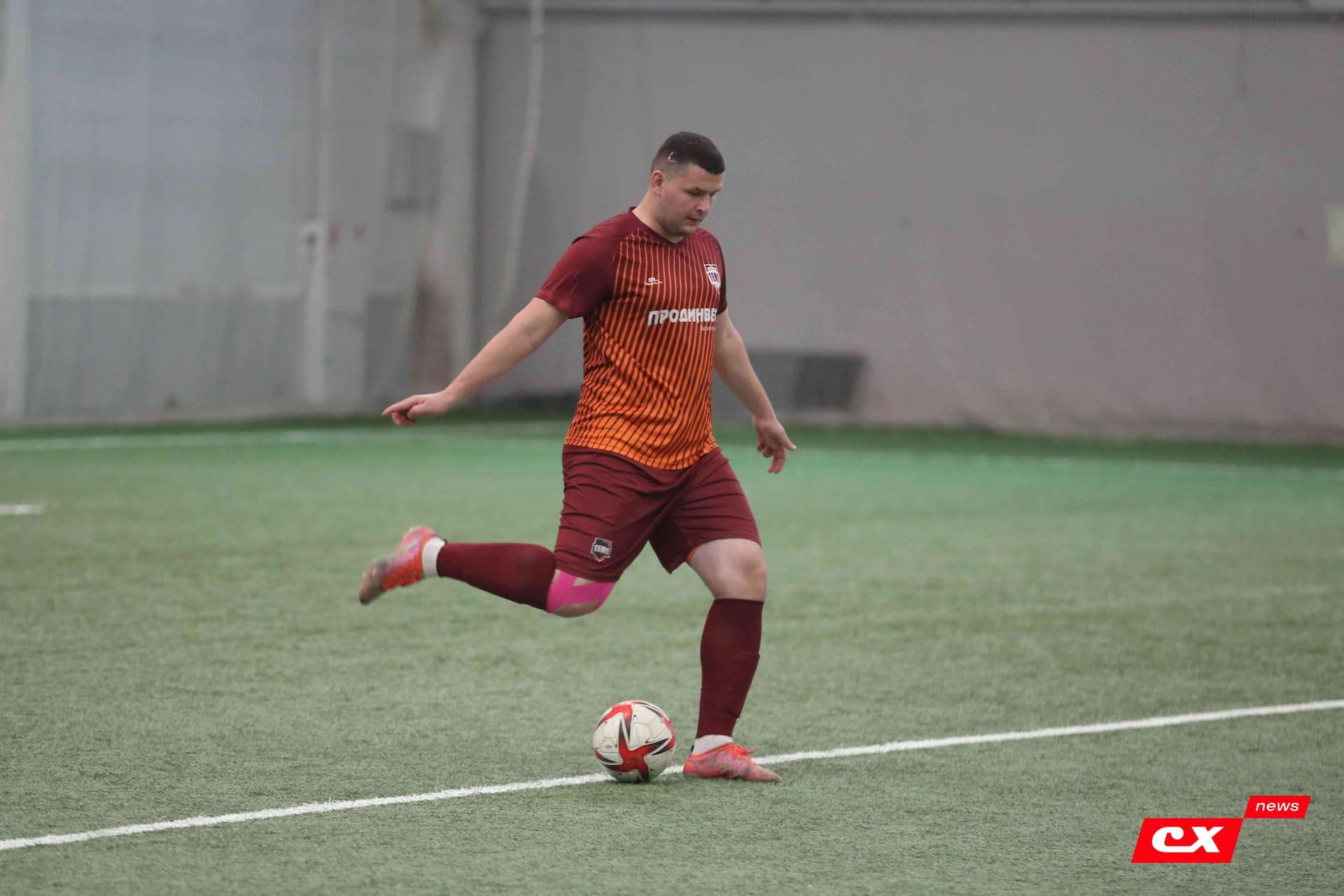 «Темп» 1:2 «Полимер». Кубок Алтайского края. 29.09.2023. CX News — кадр 4