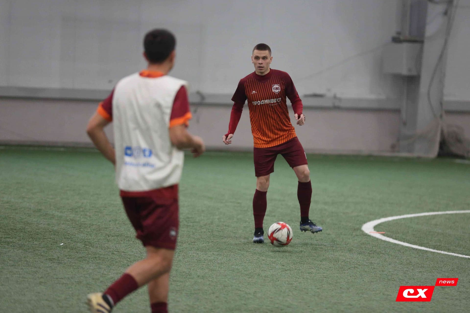 «Темп» 1:2 «Полимер». Кубок Алтайского края. 29.09.2023. CX News — кадр 5