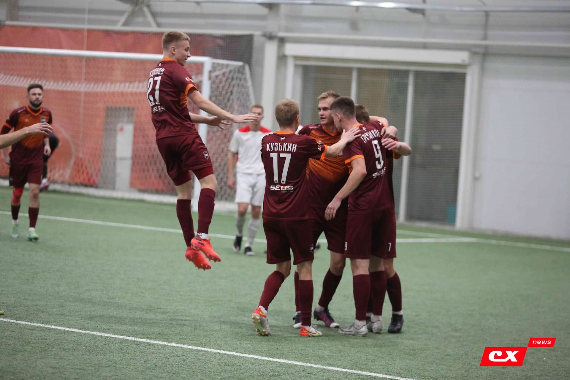 «Темп» 1:2 «Полимер». Кубок Алтайского края. 29.09.2023. CX News — кадр 76