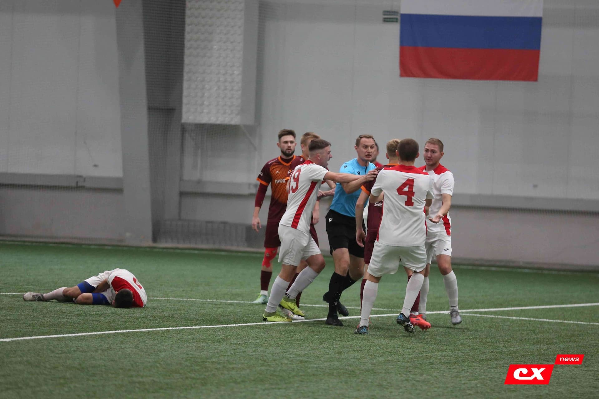 «Темп» 1:2 «Полимер». Кубок Алтайского края. 29.09.2023. CX News — кадр 87