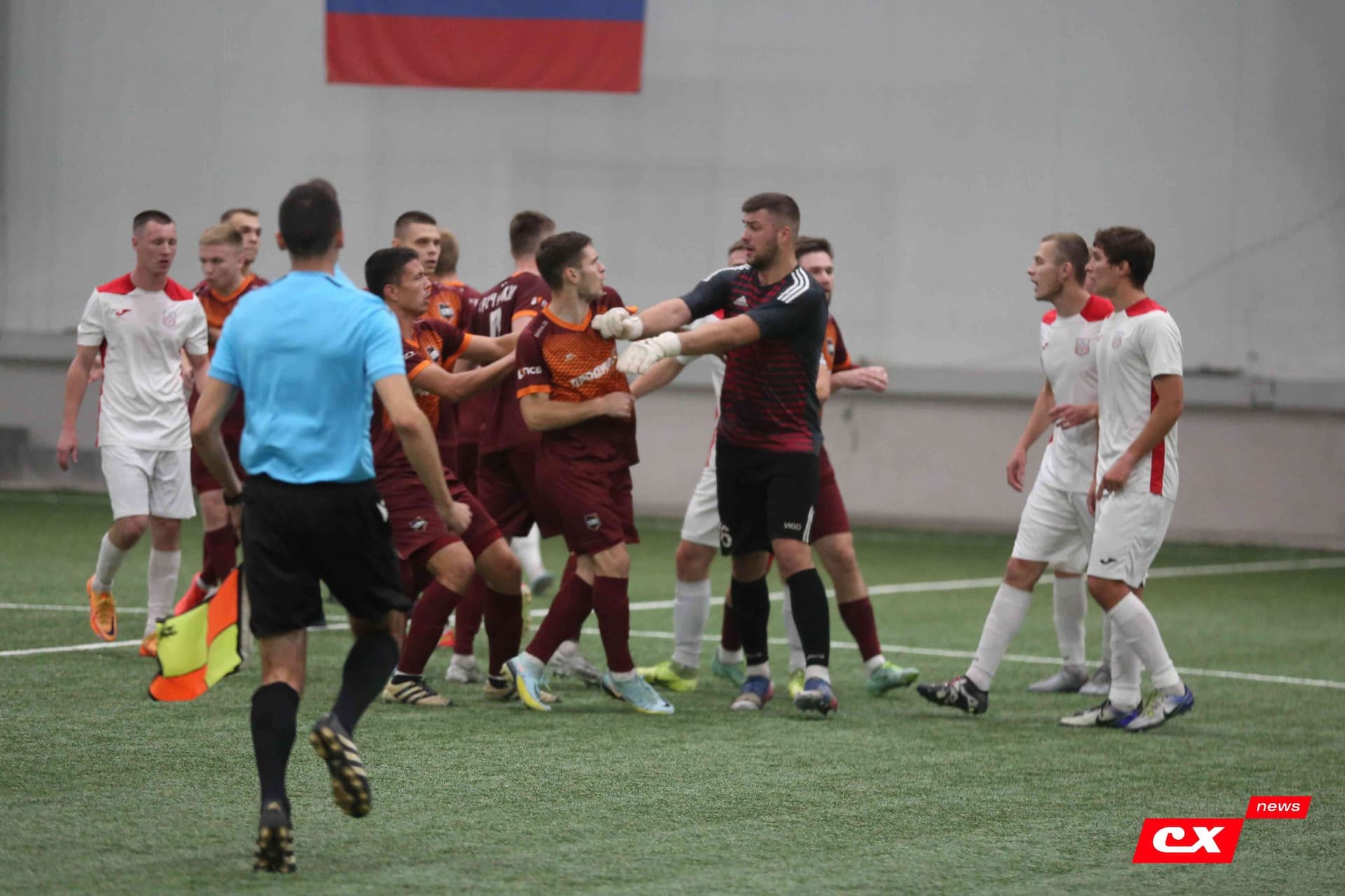 «Темп» 1:2 «Полимер». Кубок Алтайского края. 29.09.2023. CX News — кадр 89