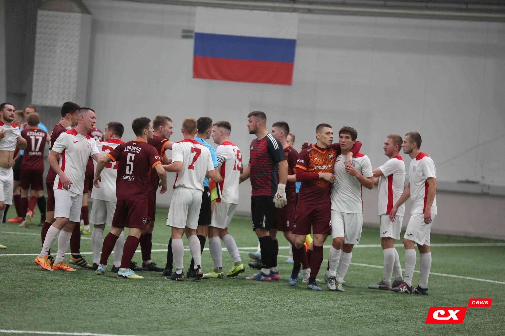 «Темп» 1:2 «Полимер». Кубок Алтайского края. 29.09.2023. CX News — кадр 90