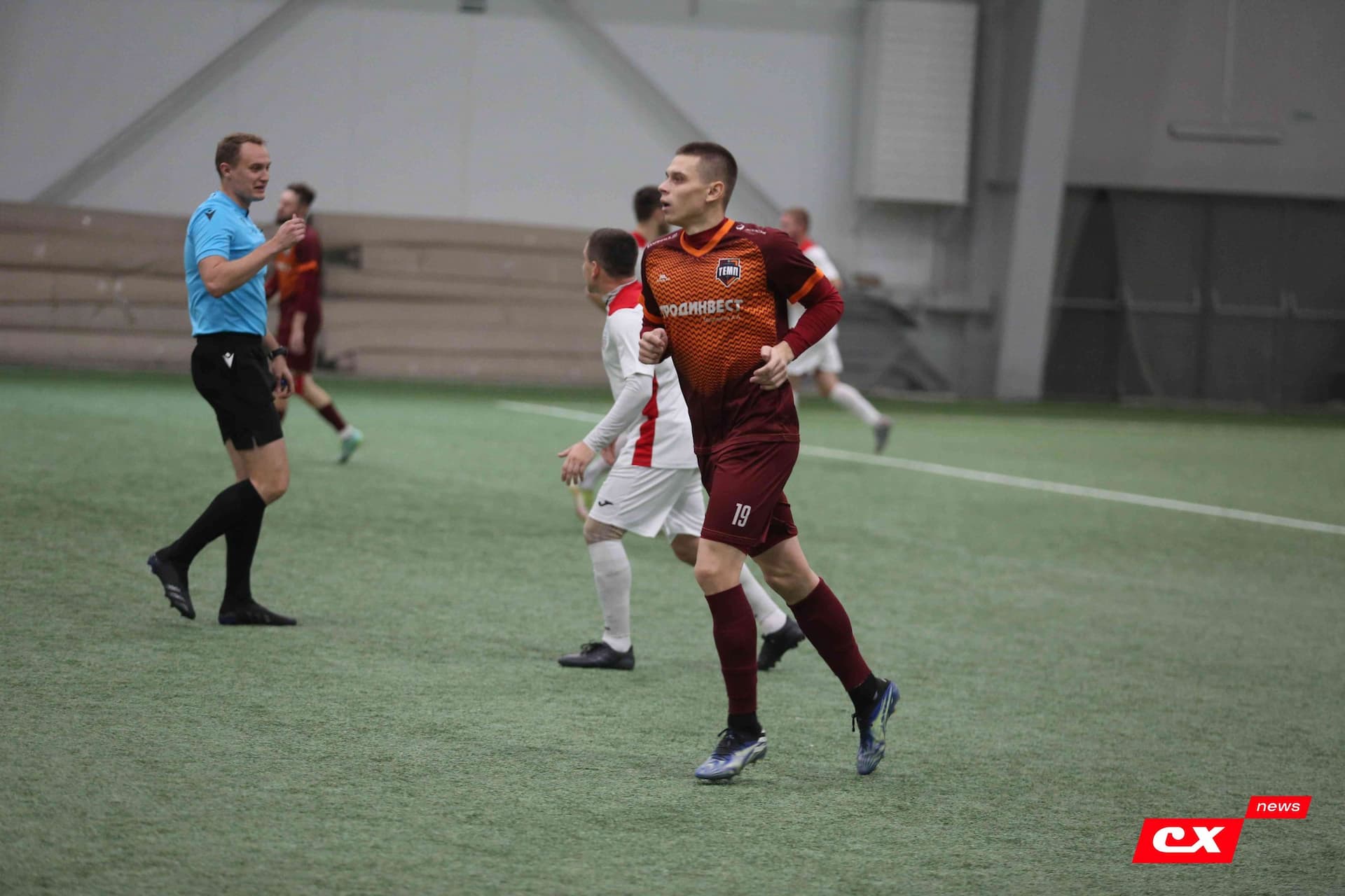 «Темп» 1:2 «Полимер». Кубок Алтайского края. 29.09.2023. CX News — кадр 95