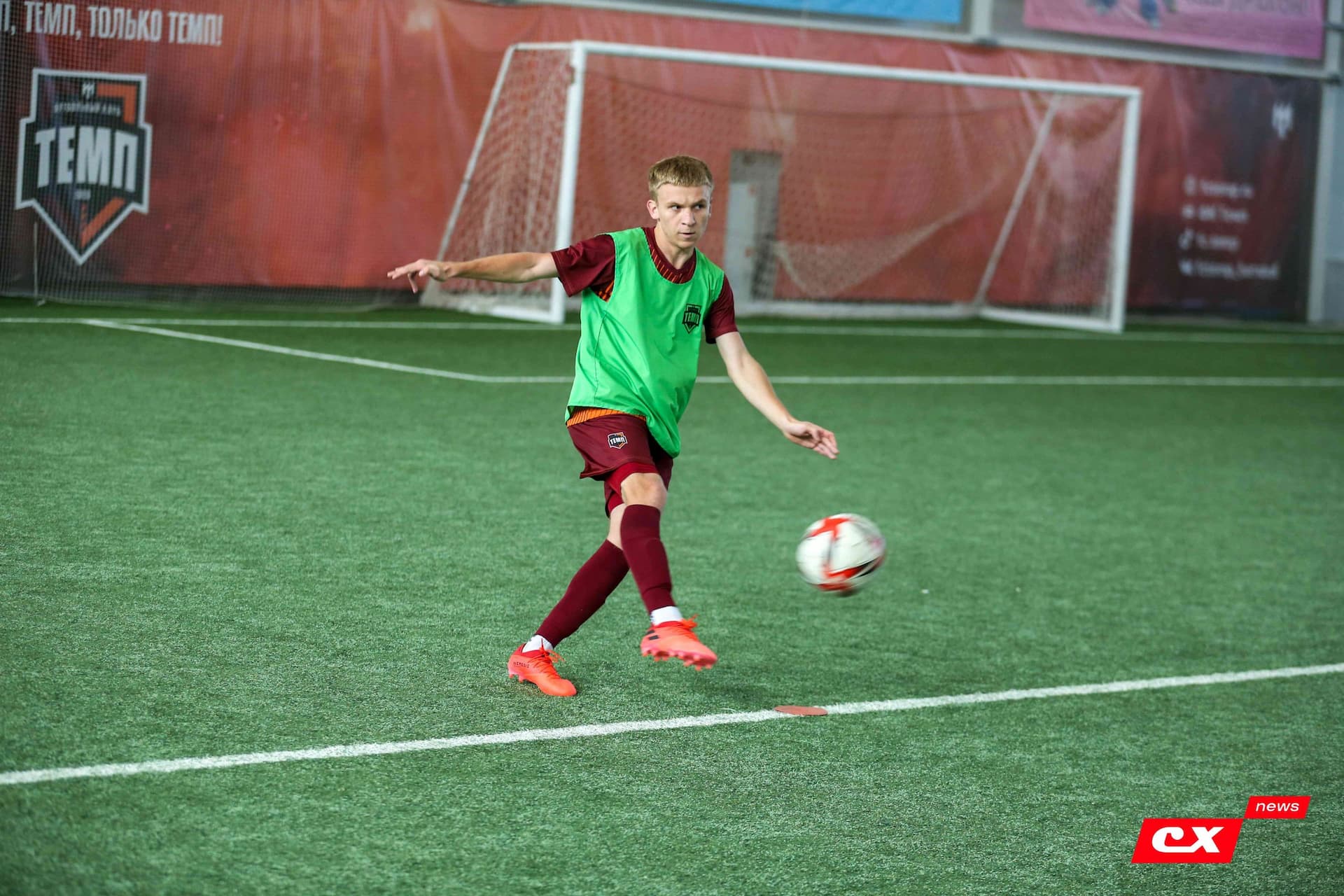 «Темп» 2:5 «Новокузнецк». III дивизион. 08.09.2023. CX News — кадр 6