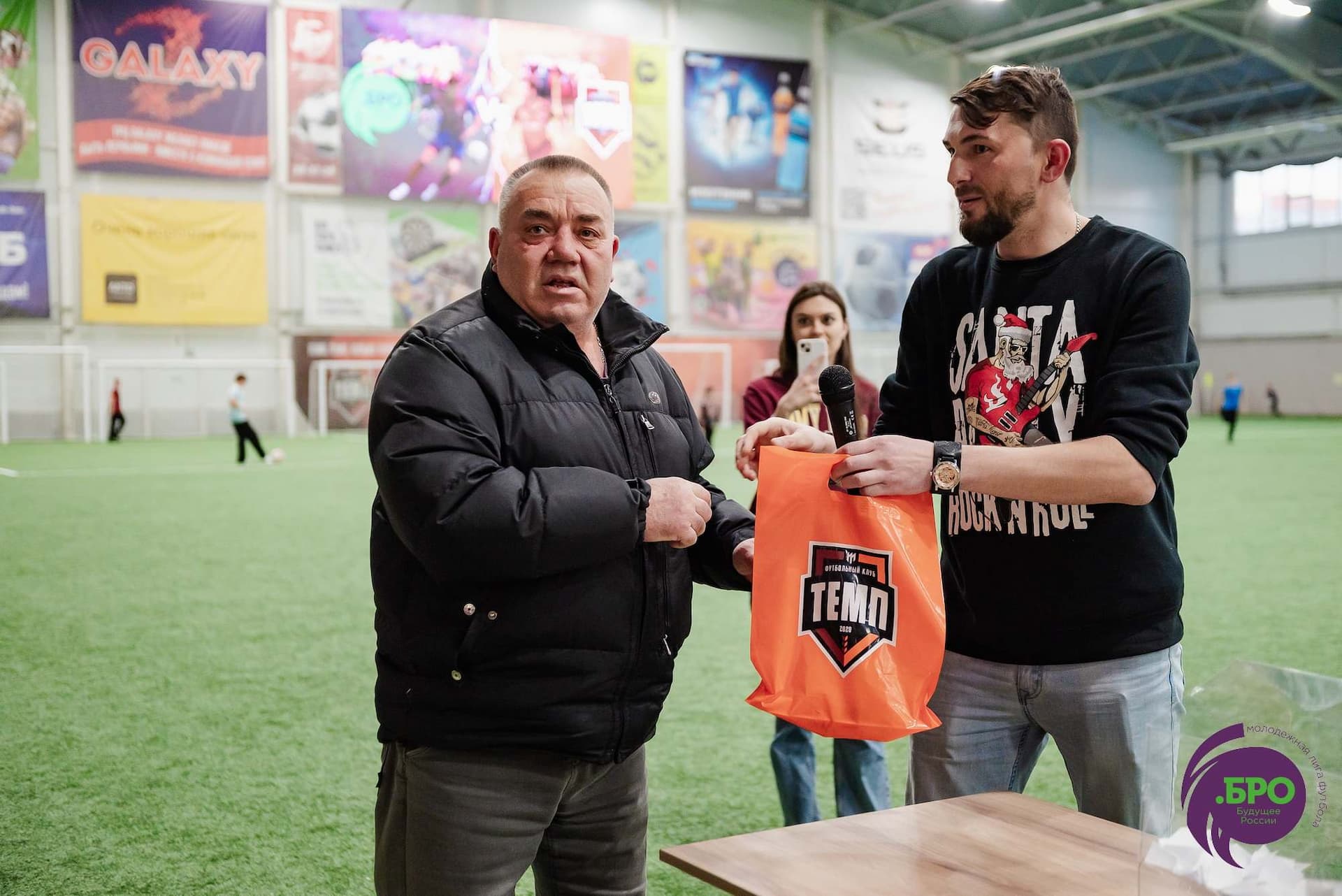 Сборная «Лиги .БРО» 2:2 (пен. 3-5) «Темп». MATCHDAY. 23.12.2023 — кадр 207