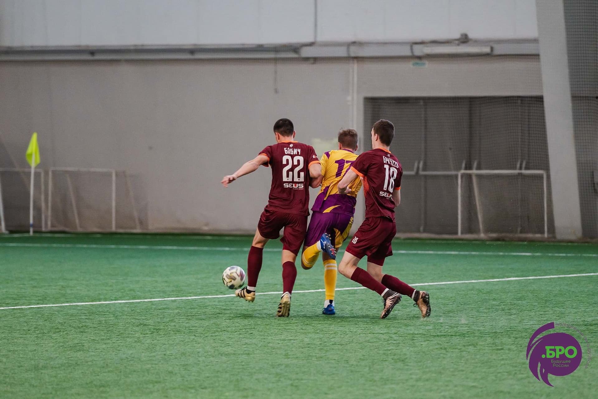 Сборная «Лиги .БРО» 2:2 (пен. 3-5) «Темп». MATCHDAY. 23.12.2023 — кадр 28