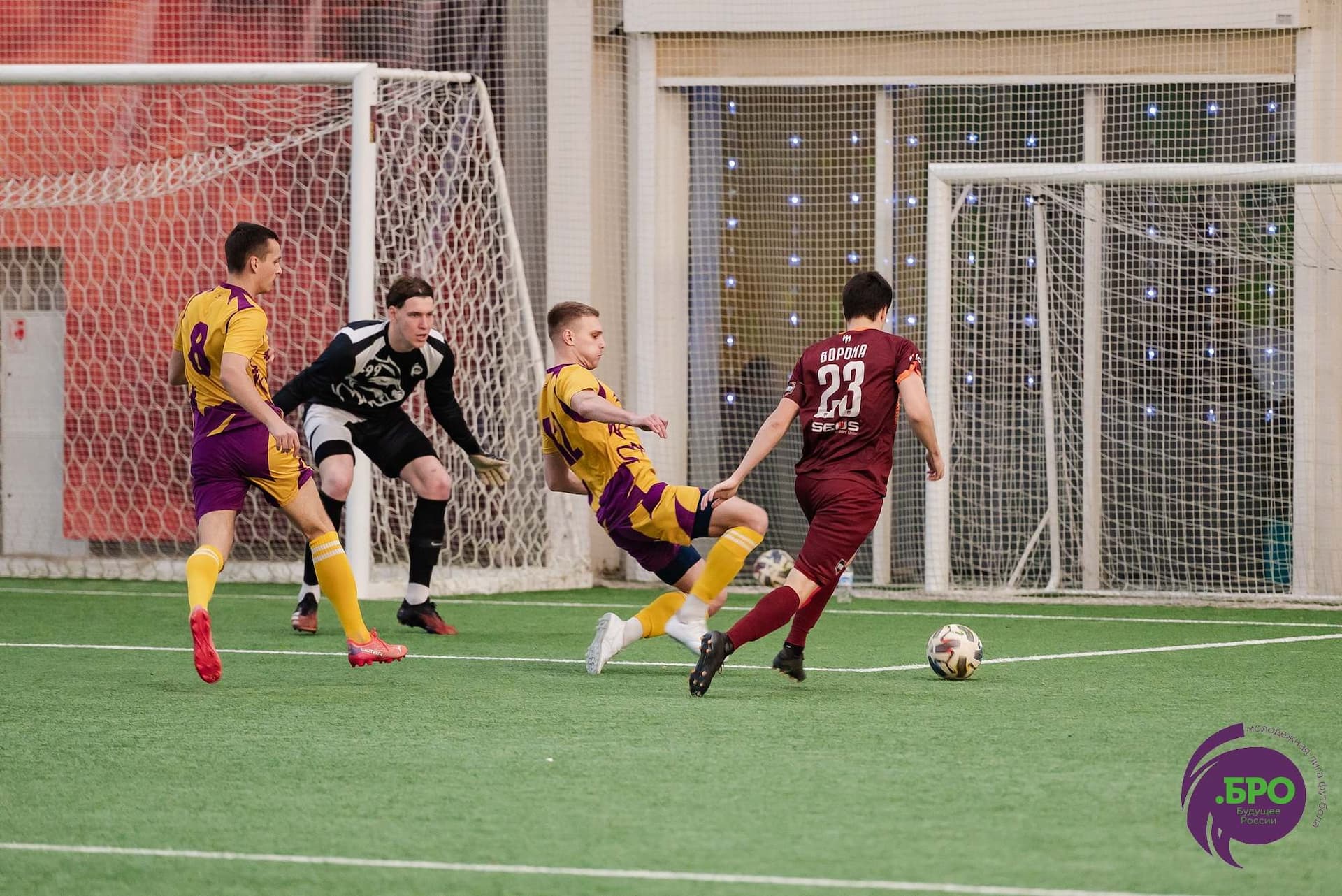 Сборная «Лиги .БРО» 2:2 (пен. 3-5) «Темп». MATCHDAY. 23.12.2023 — кадр 42