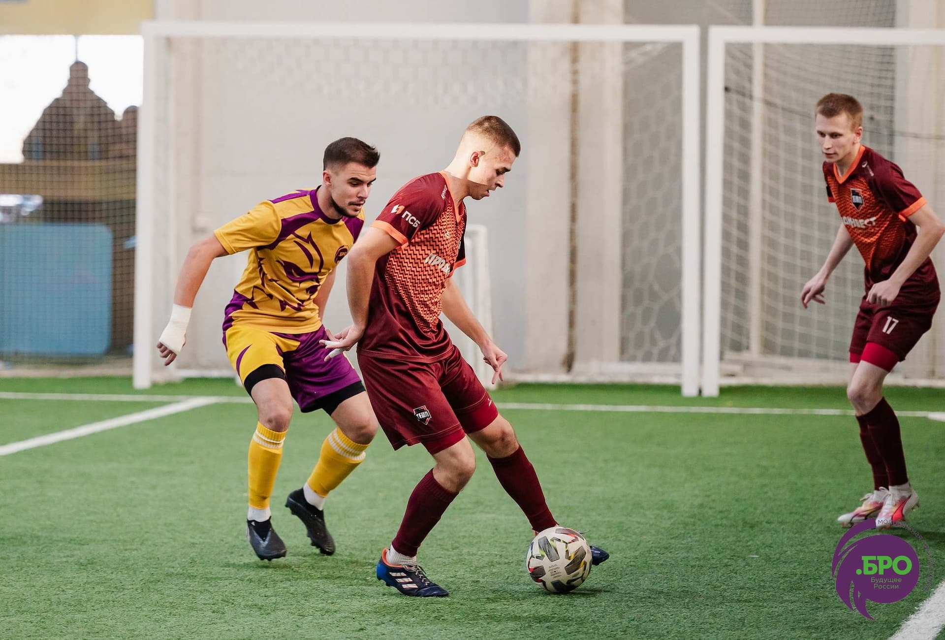 Сборная «Лиги .БРО» 2:2 (пен. 3-5) «Темп». MATCHDAY. 23.12.2023 — кадр 46