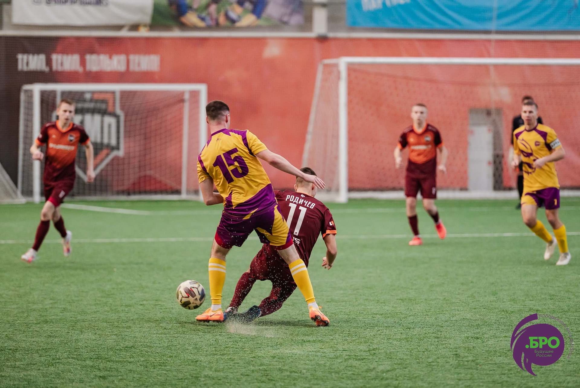 Сборная «Лиги .БРО» 2:2 (пен. 3-5) «Темп». MATCHDAY. 23.12.2023 — кадр 54