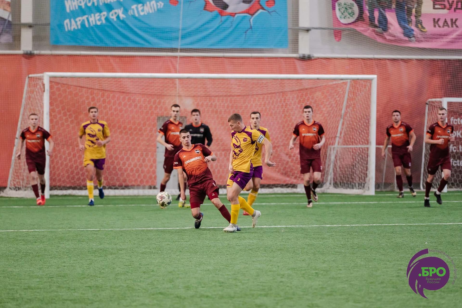 Сборная «Лиги .БРО» 2:2 (пен. 3-5) «Темп». MATCHDAY. 23.12.2023 — кадр 56