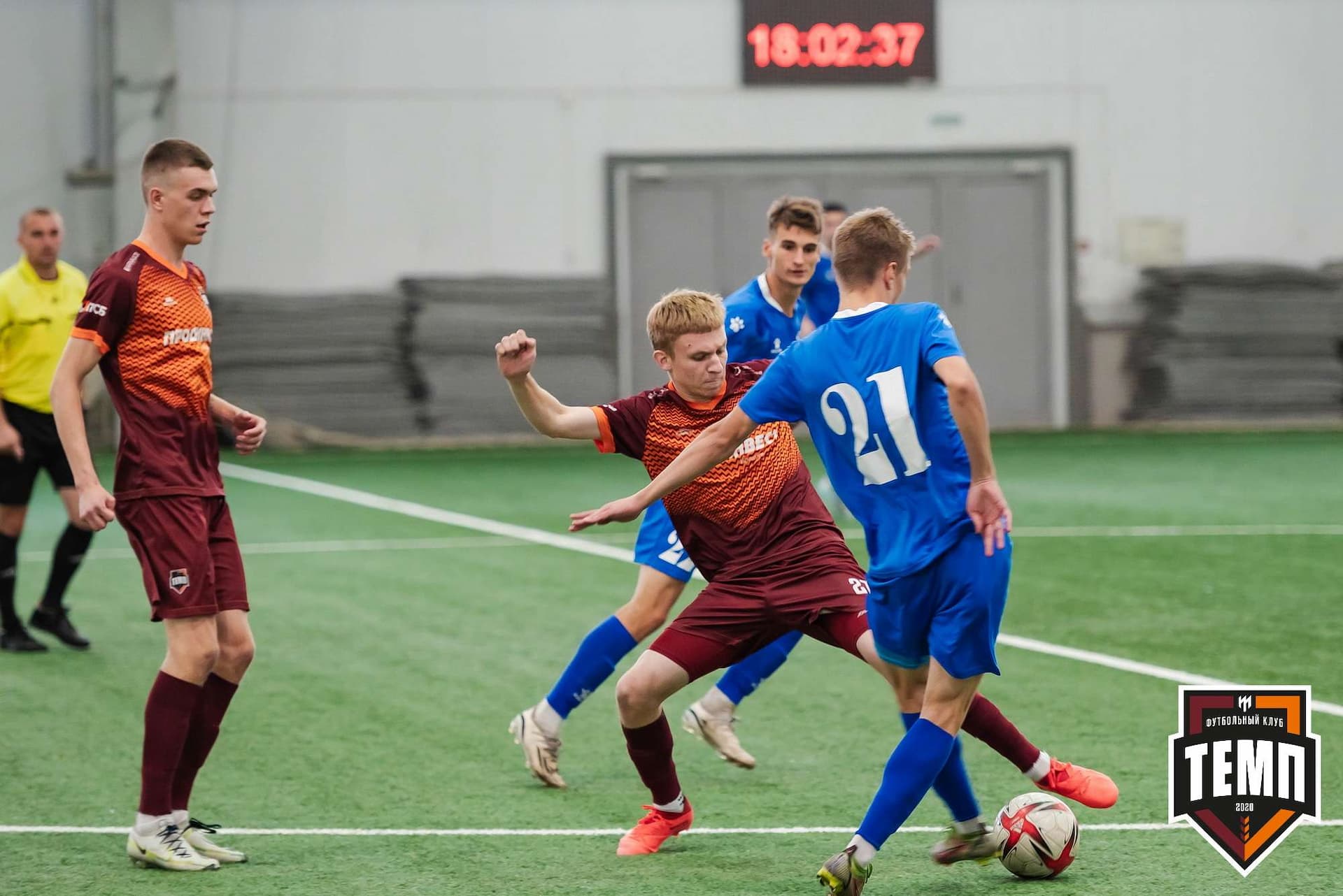 «Темп» 1:3 «Новосибирск-М». III дивизион. 17.09.2023 — кадр 77